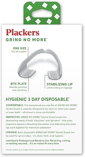 Miniatura 10 de Plackers Grind No More Dental - Protector dental