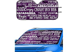 Hocus Pocus Sunshade Cover for Car Windshield