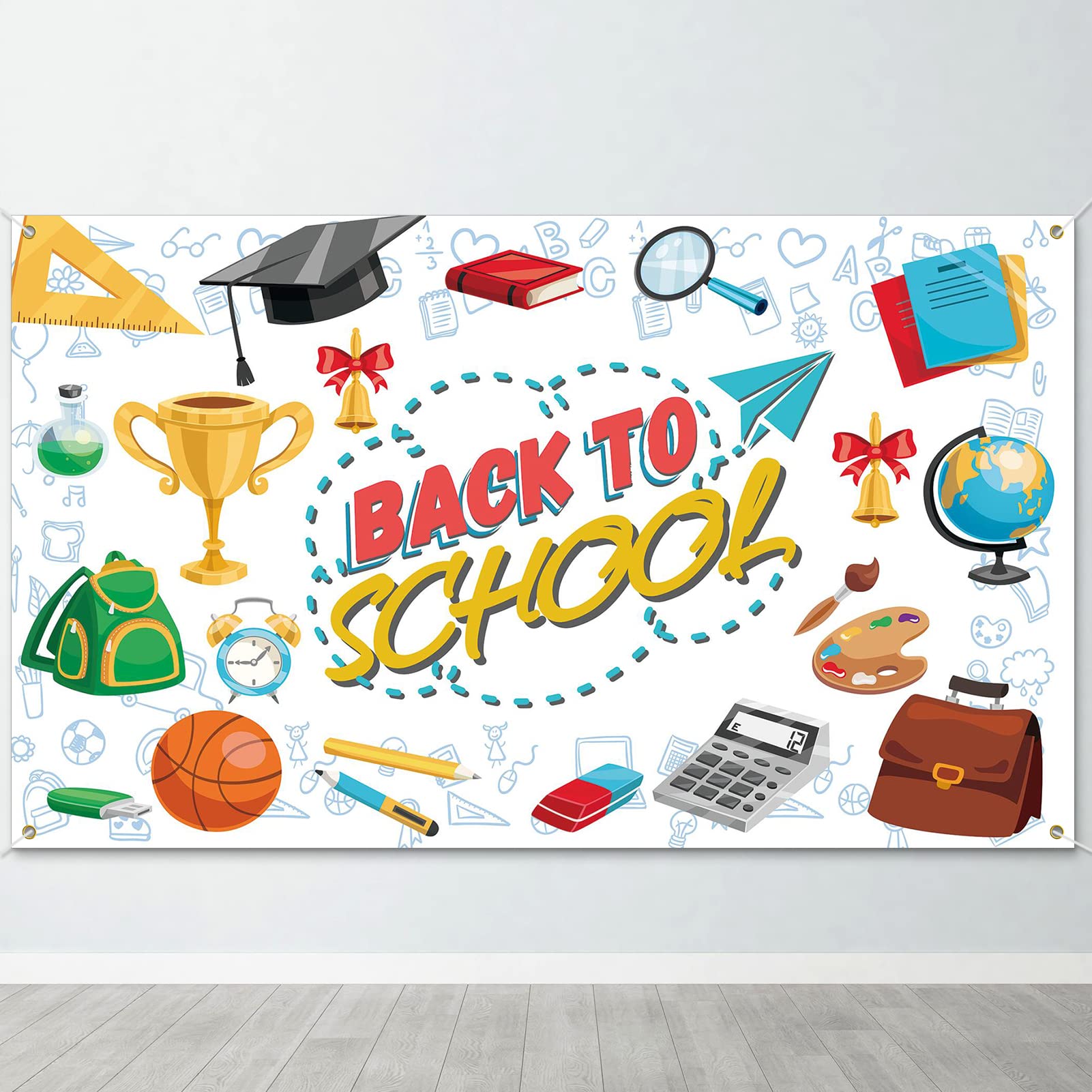 Buy Konsait 2022 Back to School Backdrop Banner, Extra Large Fabric