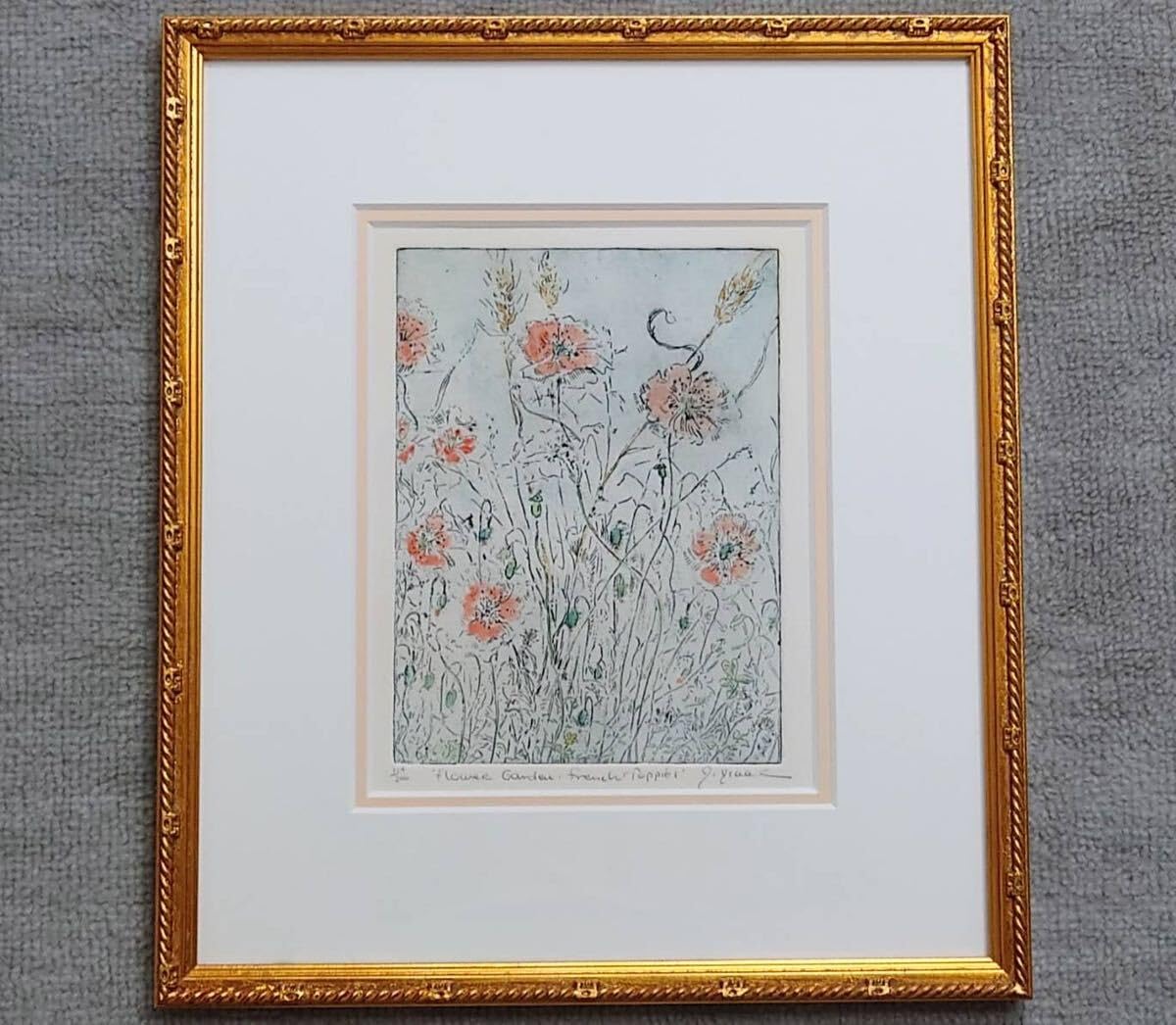 Amazon.co.jp: 人気画家 ジョアン アイザック(Joanne Izaac)「flower 