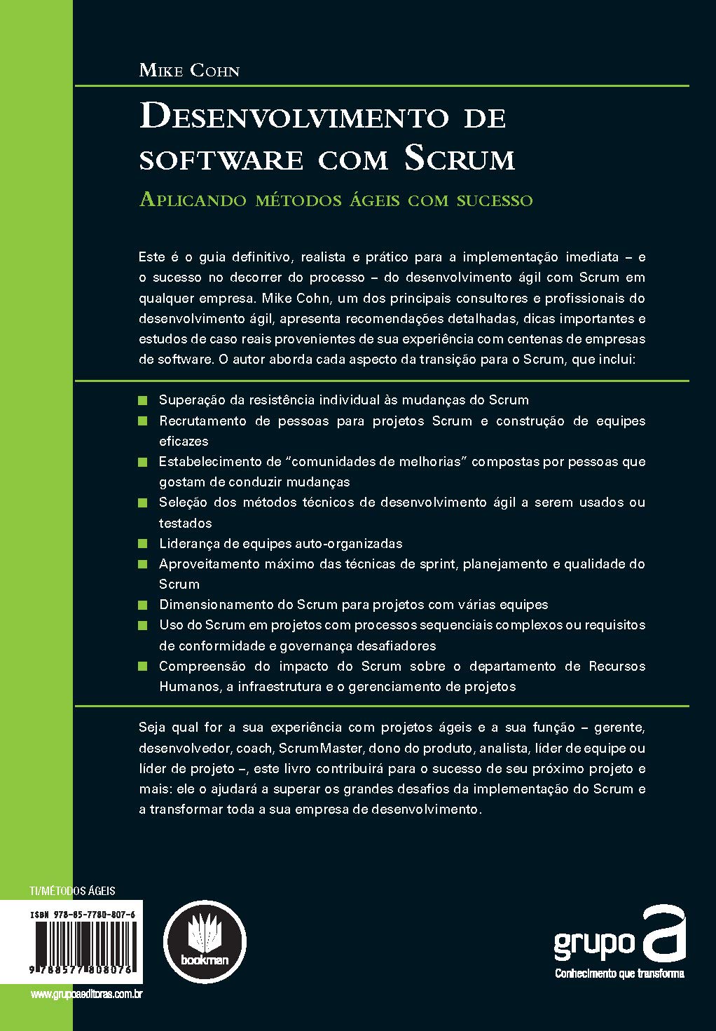 Desenvolvimento De Software Com Scrum Aplicando Metodos Ageis Com Sucesso (Em Portuguese do Brasil)