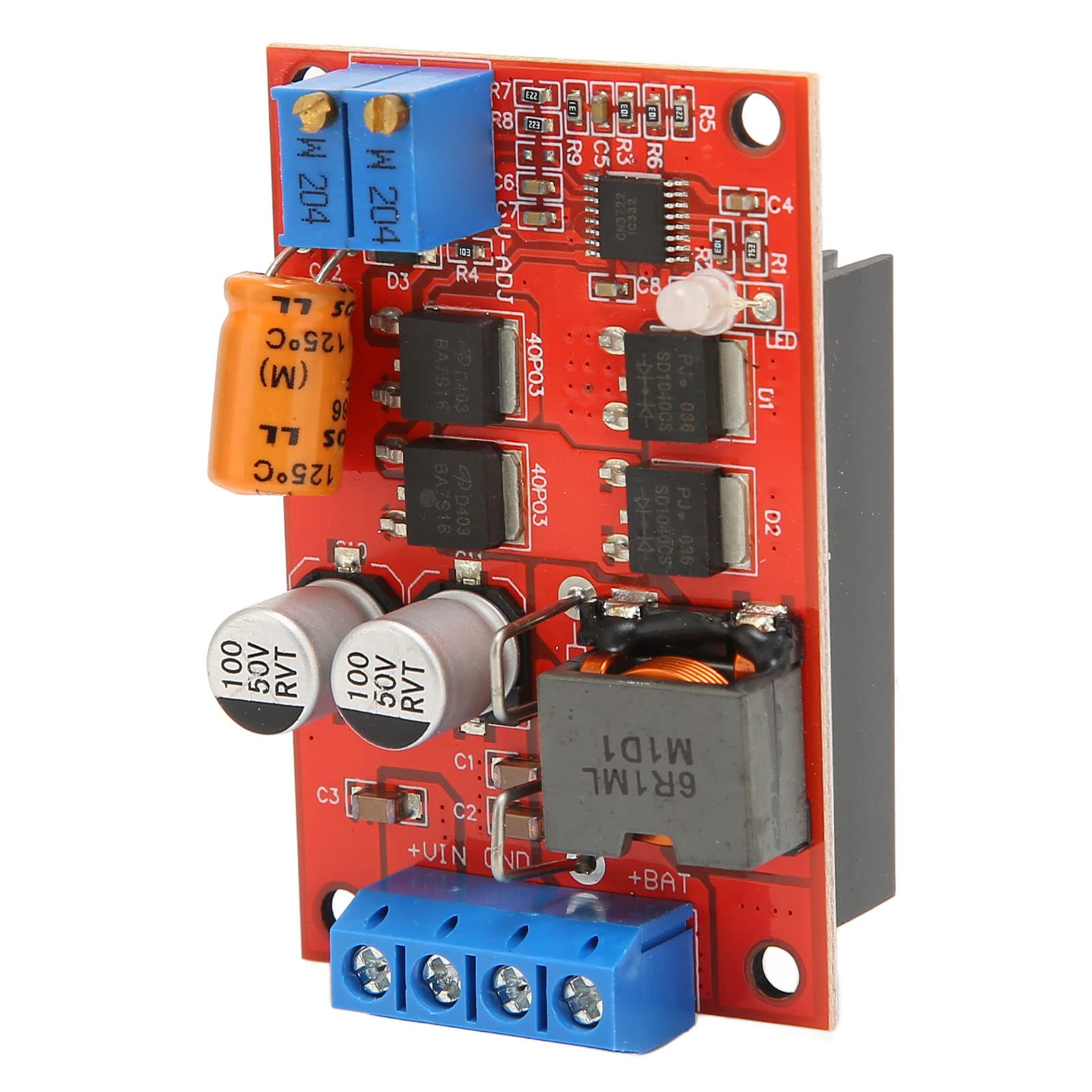5A MPPT Solarpanel-Laderegler DC 5-26V Stufenlos Einstellbarer Solarladeregler-Regler, CC CW-Automatiksteuerung, für 9V-12V-18V-24V-Solarmodule Zum Laden von Batterien