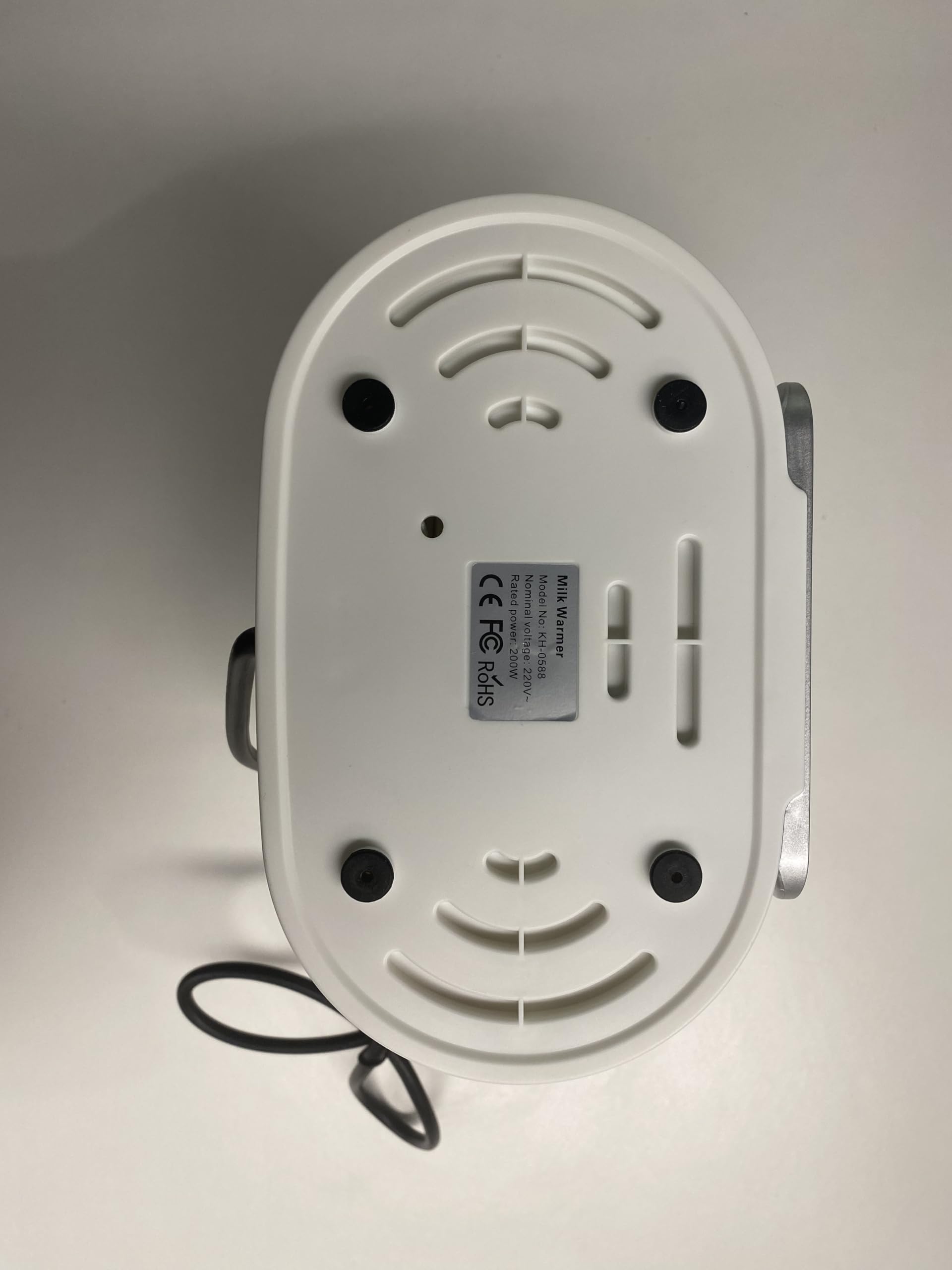 Babyflaschenwärmer 10-in-1 Digital Muttermilch Erwärmer für 2 Flaschen | Dampfsterilisator & Erwärmer 10-in-1, Digital Temperaturanzeige, 2 Flaschen, Muttermilch schonend erwärmen, BPA-frei PP