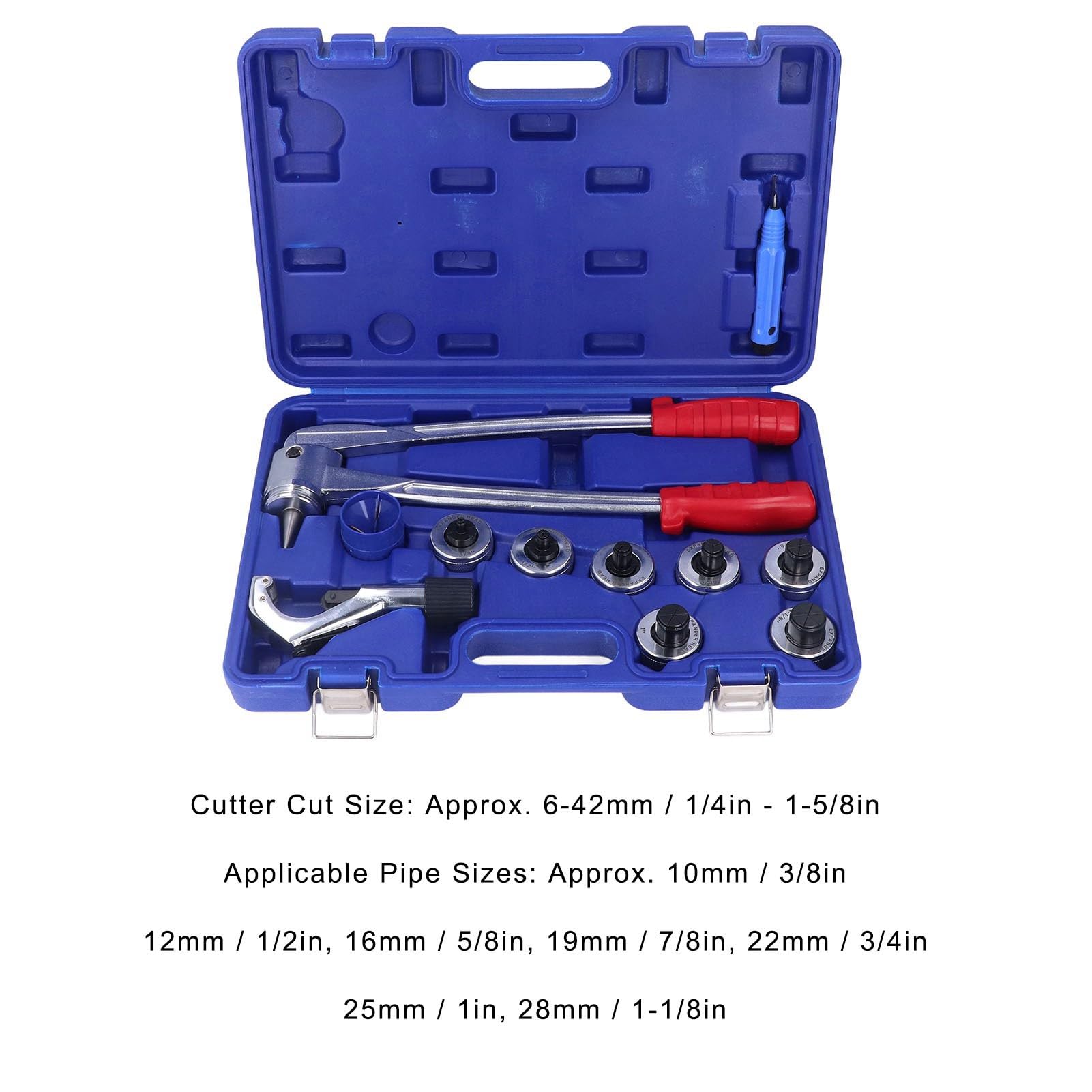 Marhynchus Conjunto de Expansor Expansor Sostenible 45# Manual de Acero y Aluminio Descarga Tubular para Tuberías de Aluminio, Portátiles y Fáciles de Usar, para Cuadrados de Reparación de