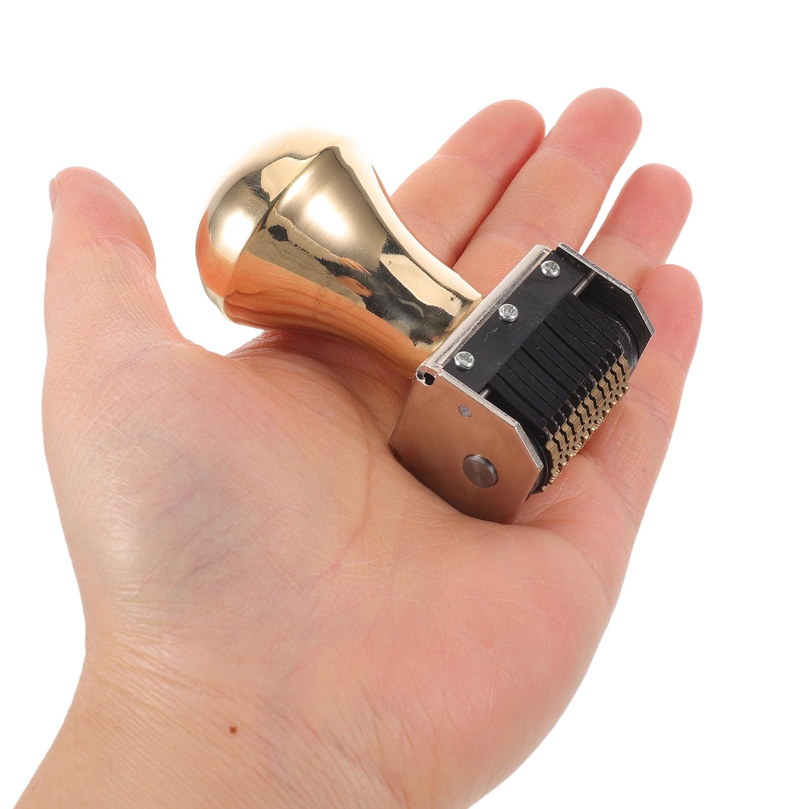 Timbro data regolabile - Timbro data rotante in metallo con numeri - Inchiostra giorno mese anno per album di ritagli, diari, biblioteche, progetti scolastici, documenti e agenda