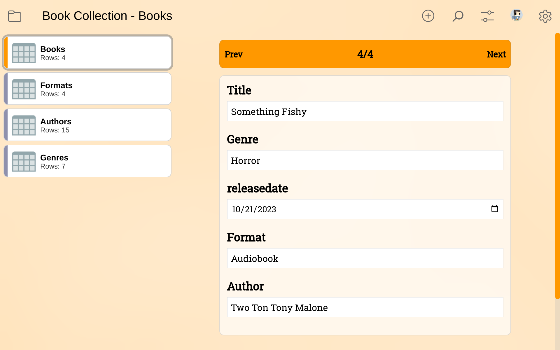 EZ Database - App on the Amazon Appstore