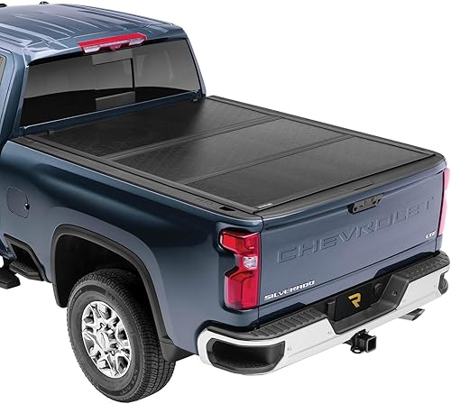 Gator EFX Hard Tri-Fold GC44009 - Cubierta dura plegable en 3 partes para plataforma de camioneta sin sistema de gestión de carga, no funciona en
