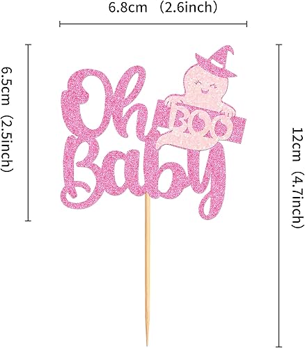 Miniatura 9 de Ercadio 1 paquete de adornos para tartas de niños con purpurina, hocus pocus, para Halloween, brujas, decoración de pastel de pelo para Halloween,