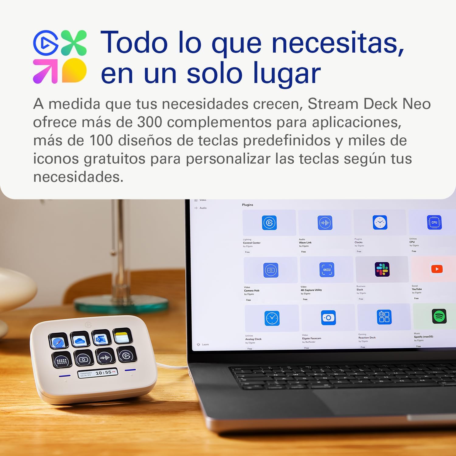 Elgato Stream Deck Neo, Controlador Compacto 7