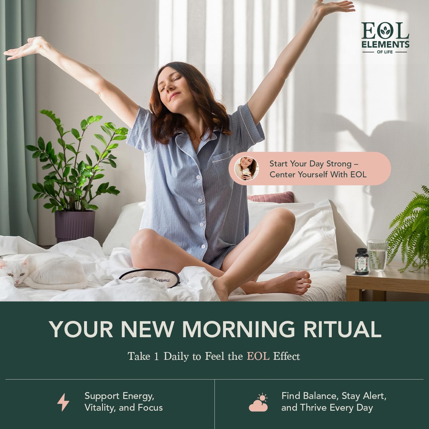 Elements of Life Multivitamin for Women – Daily Women’s Vitamins with MethyFolate, Organic Ingredients & Natural Supplements for Energy, Vitality & Health – Multivitamin for Women Hair & Skin Support - Image 4