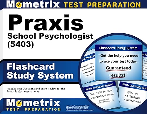 Praxis School Psychologist (5403) Flashcard Study System: Practice Test Questions and Exam Review for the Praxis Subject Assessments