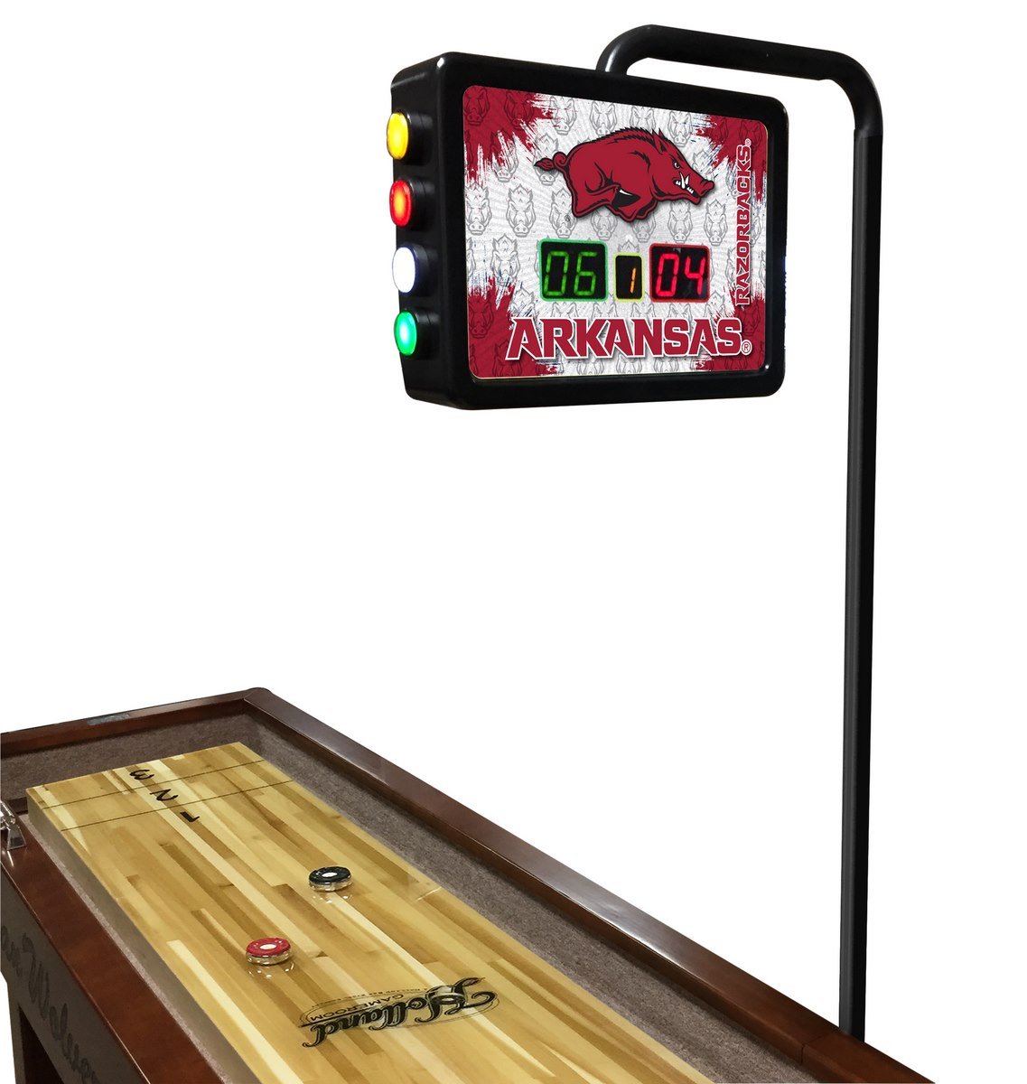 Holland Bar Stool Co. Arkansas Electronic Shuffleboard Scoring Unit - Officially Licensed