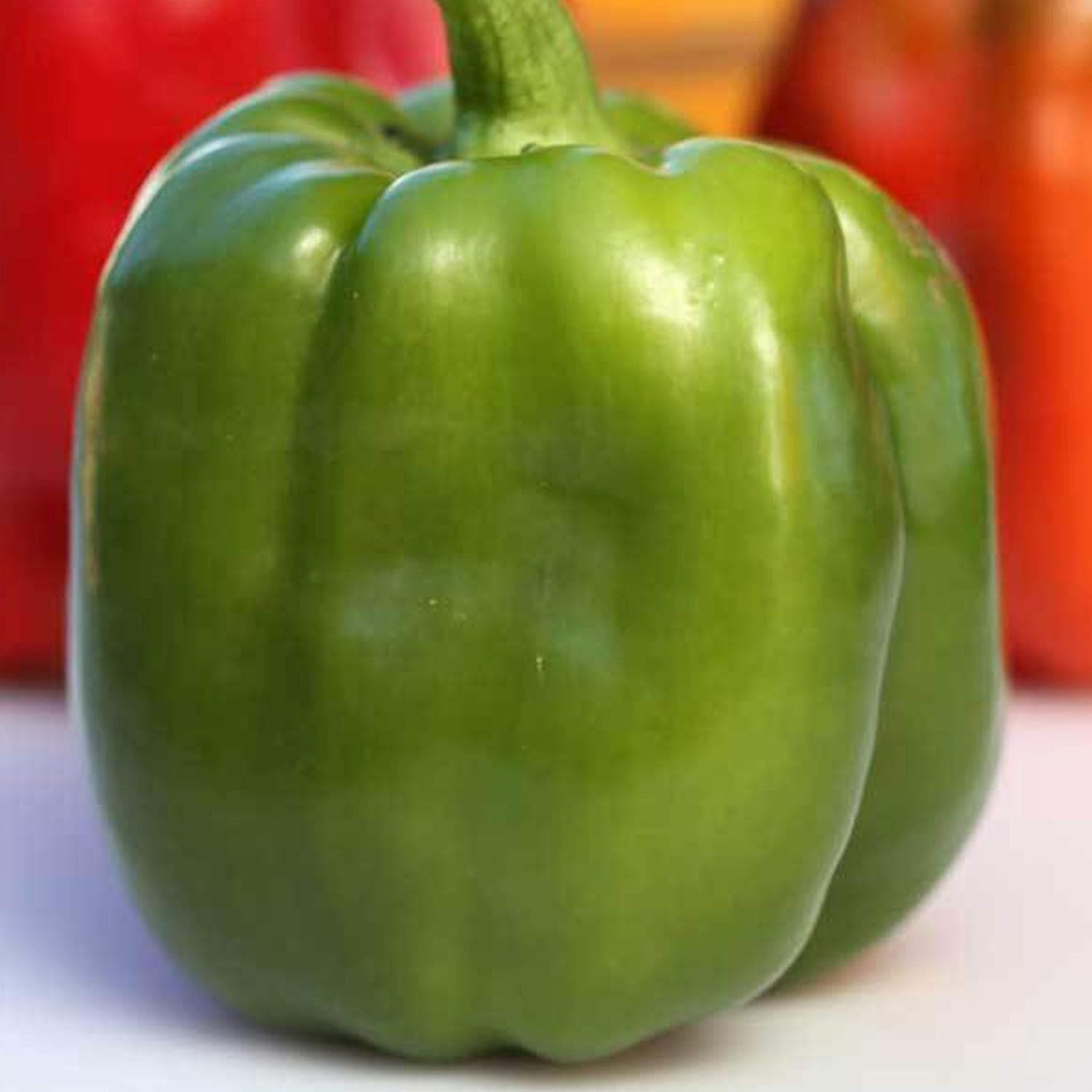 Organic Emerald Giant Pepper Seeds - 1 OZ ~3,360 Seeds - Non-GMO, Open Pollinated, Heirloom, Vegetable Gardening Seed - Sweet Bell Pepper