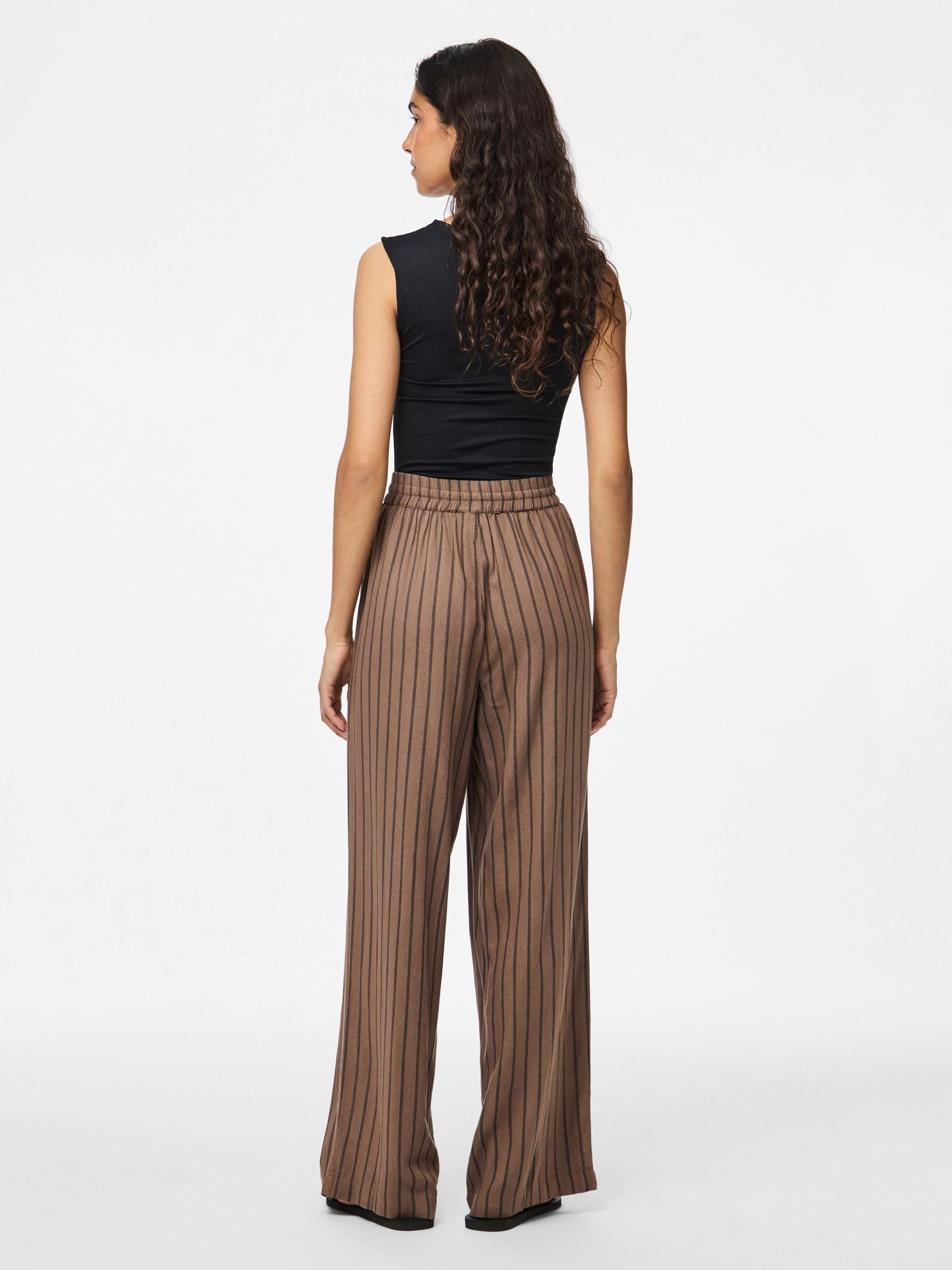 PIECES Pcpia Hw Wide Pants Wvn Noos - Pcpia Hw Wide Pants Wvn Noos Kobiety