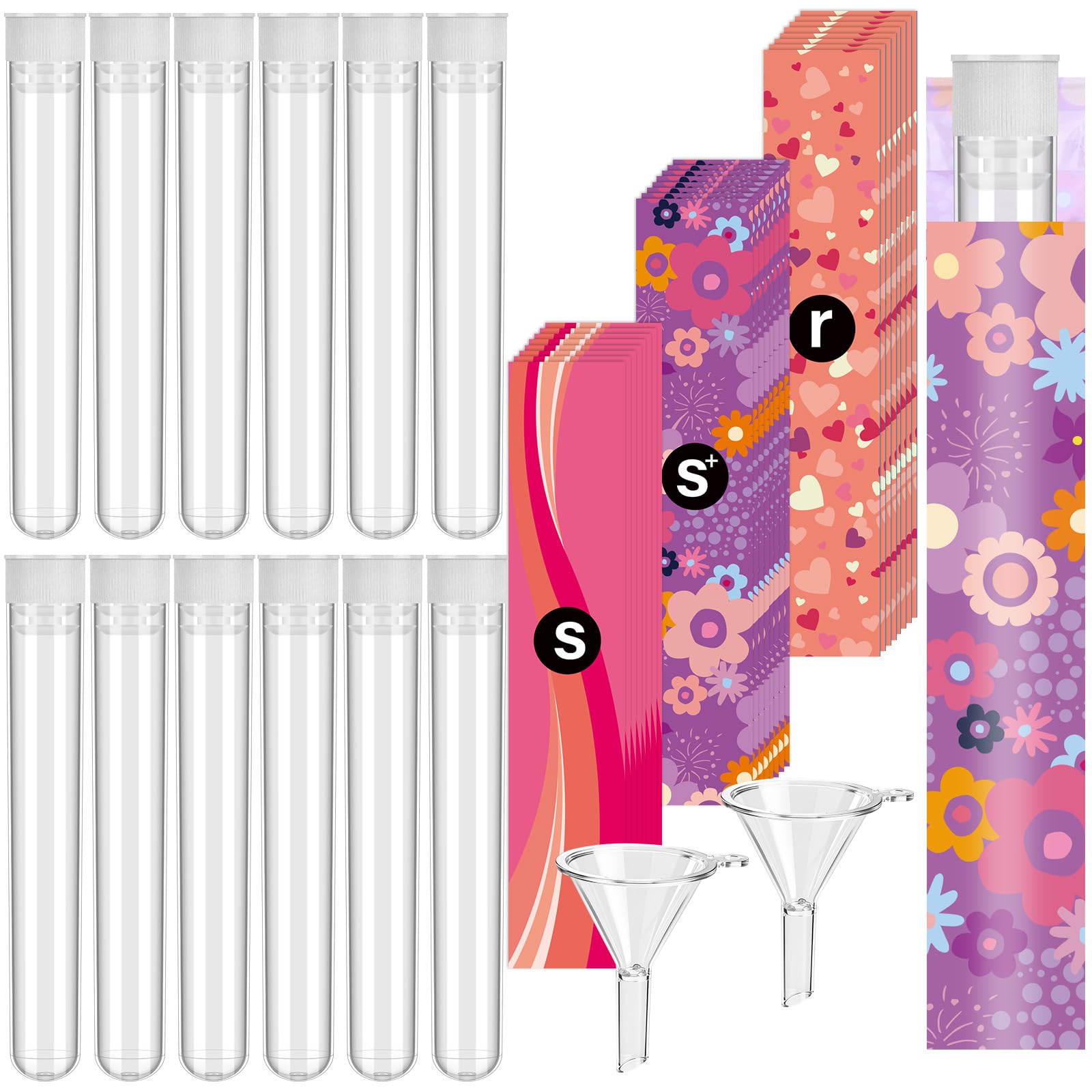 38 Pcs Tampon Flasks for Women Secret Tampon Tube Set
