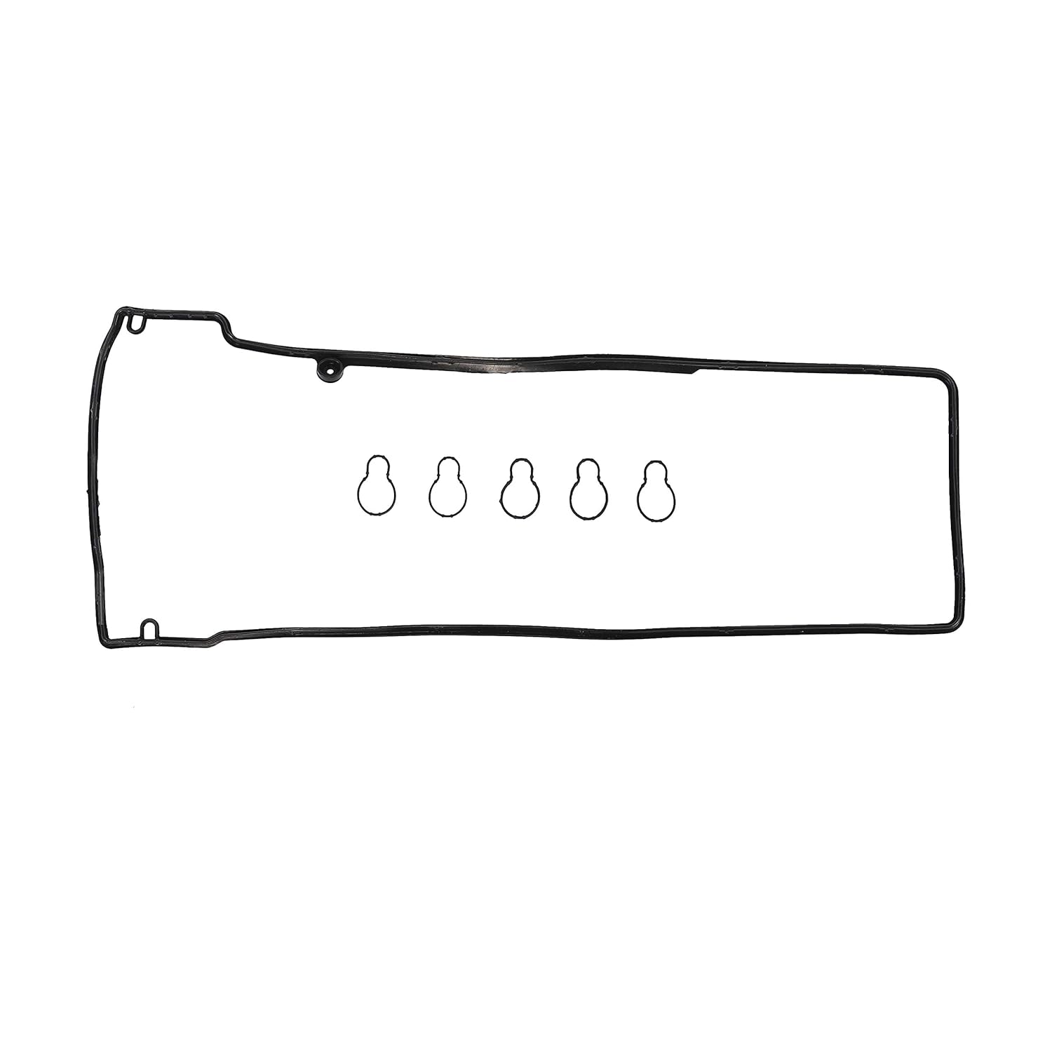 DNJ VC1172G Valve Cover Gasket with Grommets for 02-06, Dodge, Freightliner, Sprinter 2500, Sprinter 3500, 2.7L, L5, DOHC, 2687cc, 165cid, Turbocharged
