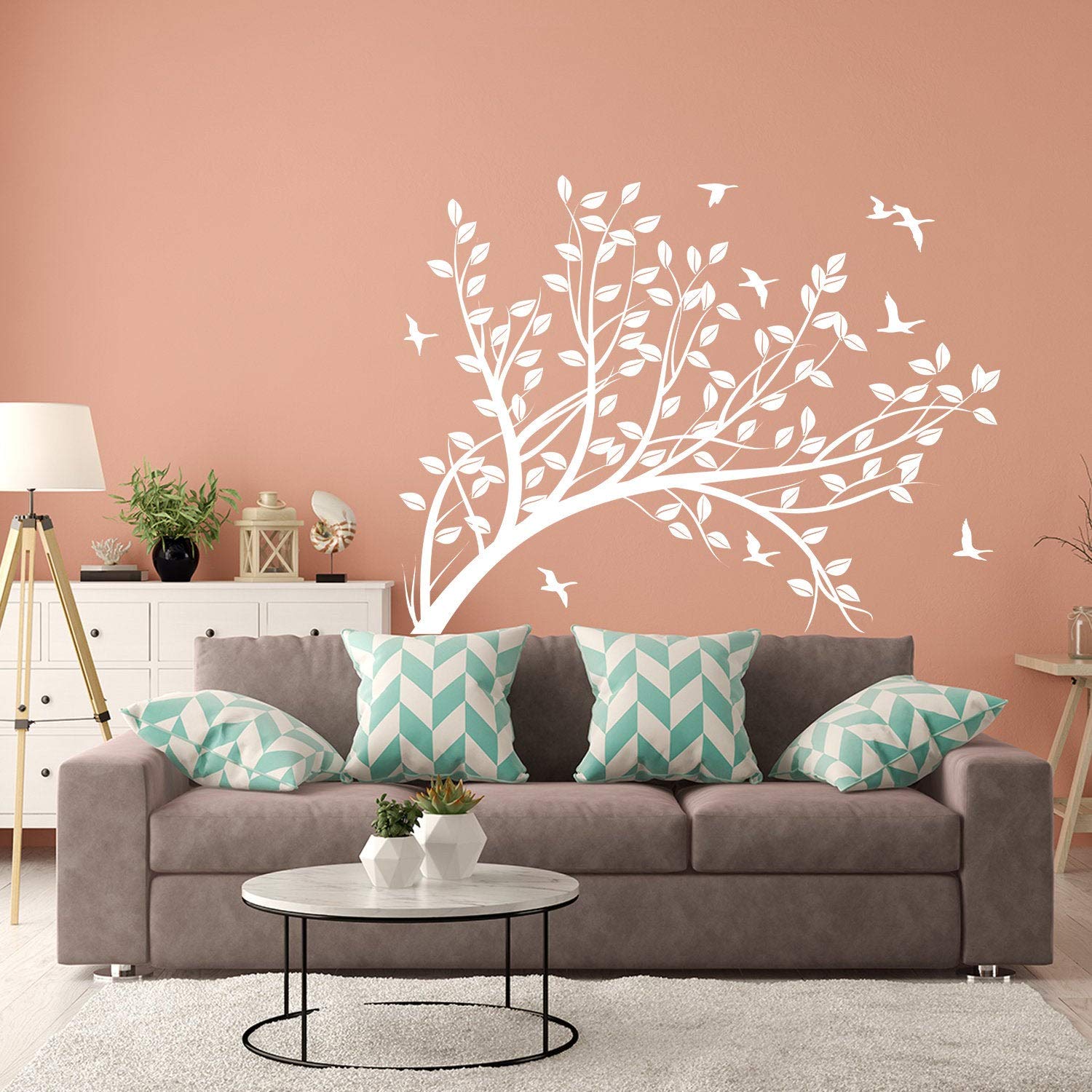 Adesivo da parete in vinile con ramo – Decorazione per camera dei bambini – Decorazione per bambini – Decorazione per bambini