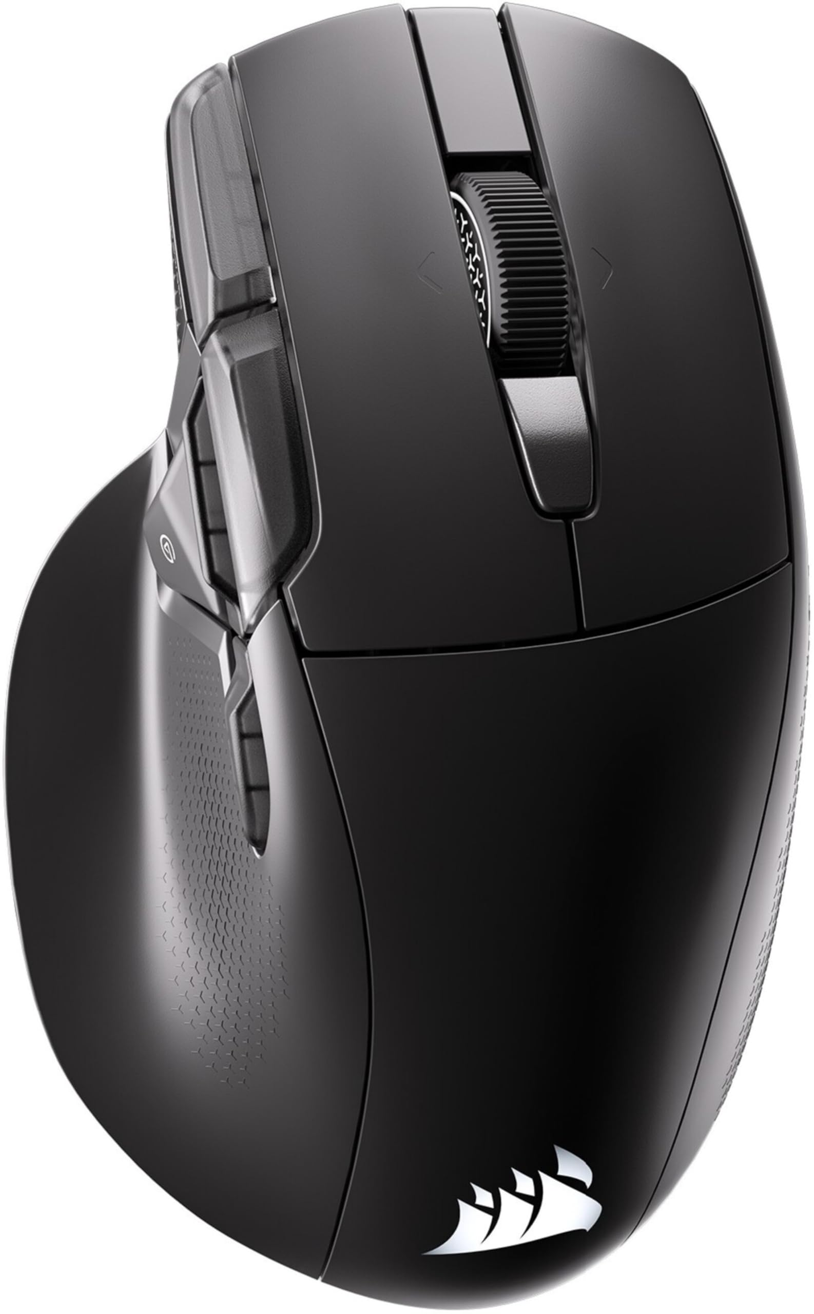 Corsair NIGHTSWORD v2 Wireless SD Gaming-Maus – Schwarz | Stream Deck-Taste, 8000Hz Hyper-Polling, 33K DPI, Ergonomisches Design, Bis zu 170 Stunden Akkulaufzeit