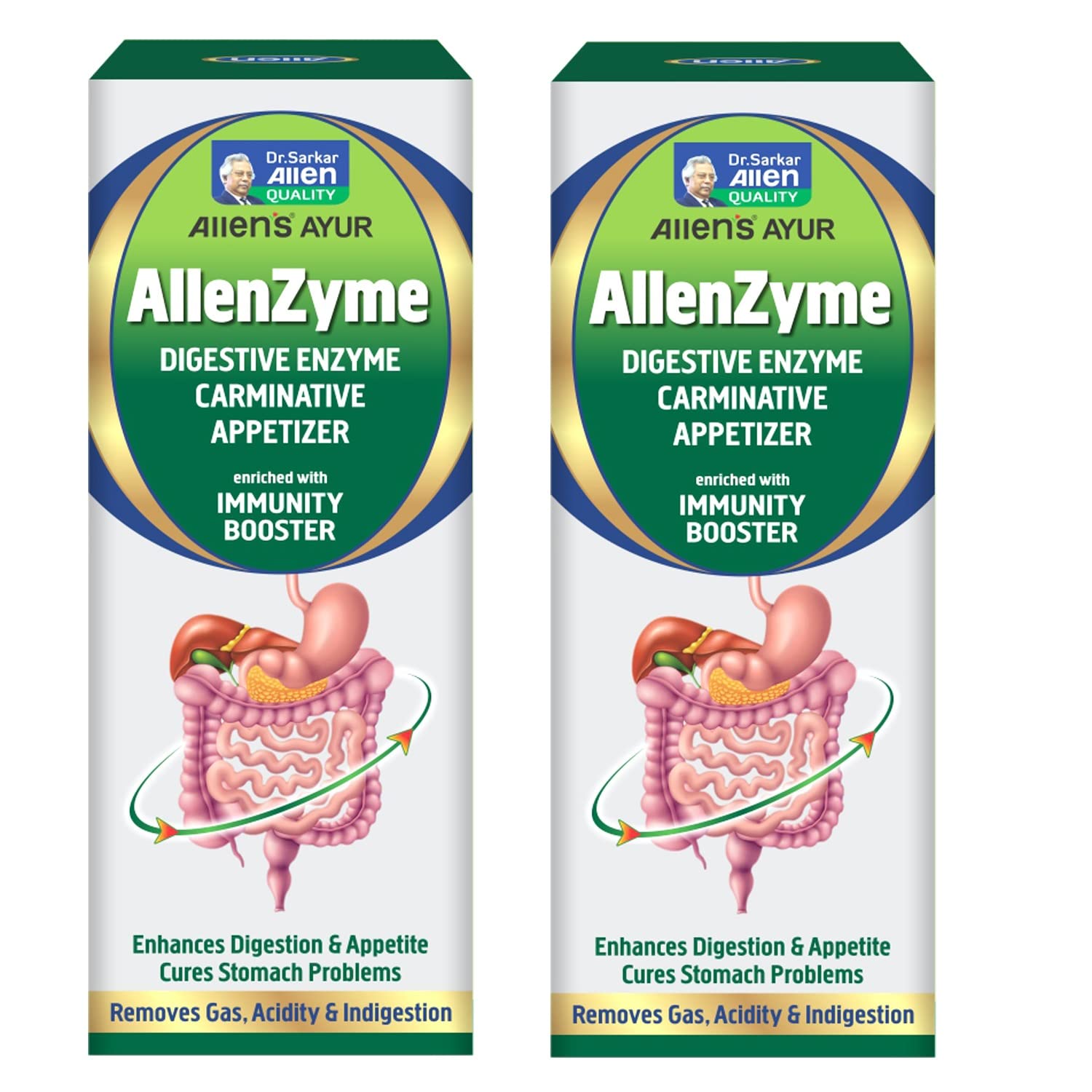 AllenAyur AllenZyme Digestive Enzyme (450ml x 2) (B0D4V37W8J) Amazon Price History, Amazon Price Tracker