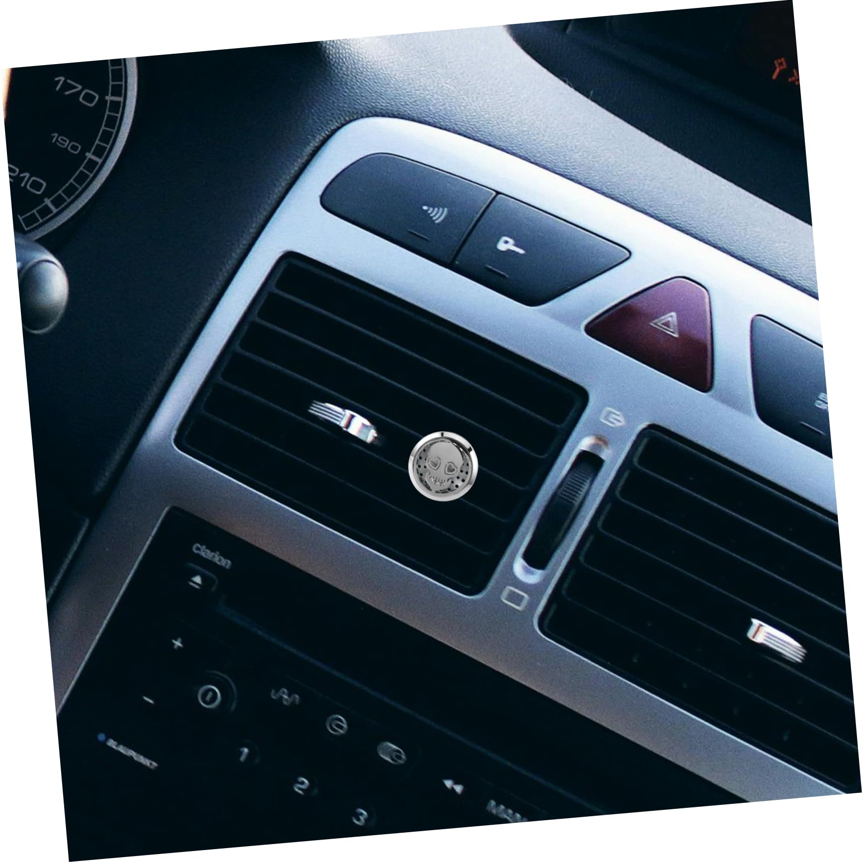 Gatuida 5pezzi Car Clip Diffusore Aromatico Con Design Teschio Per Ventilazione Auto Profumi Sostituibili e Stile Unico Per Ambienti Di Guida Rinfrescanti