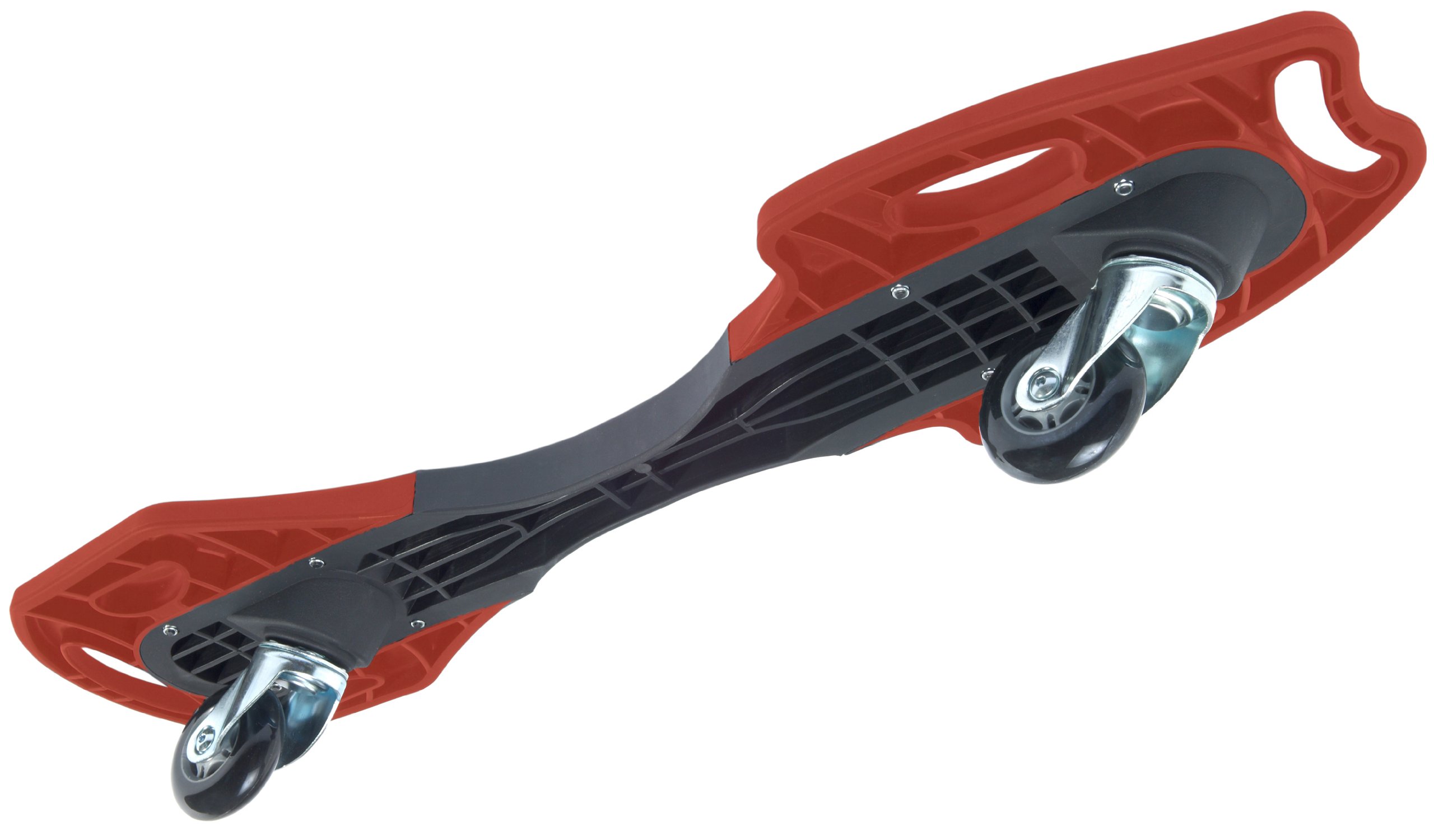 Planche Skate Originale Waveboard MAXOfit Pro XL Spider-Rot - Roues Lumineuses 80mm - Charge Max 95kg - Inclut Sac De Transport Granboard 3s
