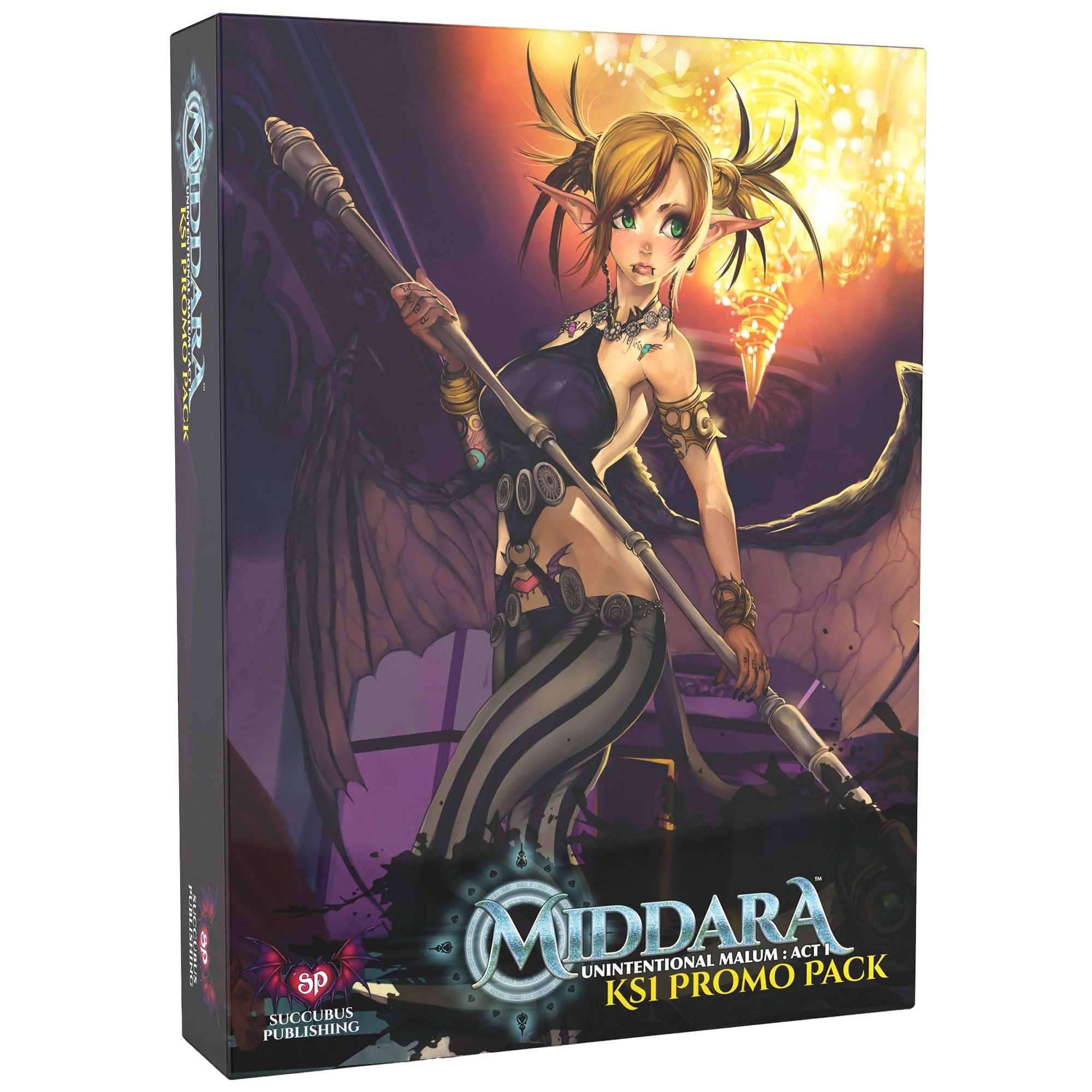 Jeu De Société Succube P Board – Middara Unintentional Malum Act 1 + Promo Box – NEUF
