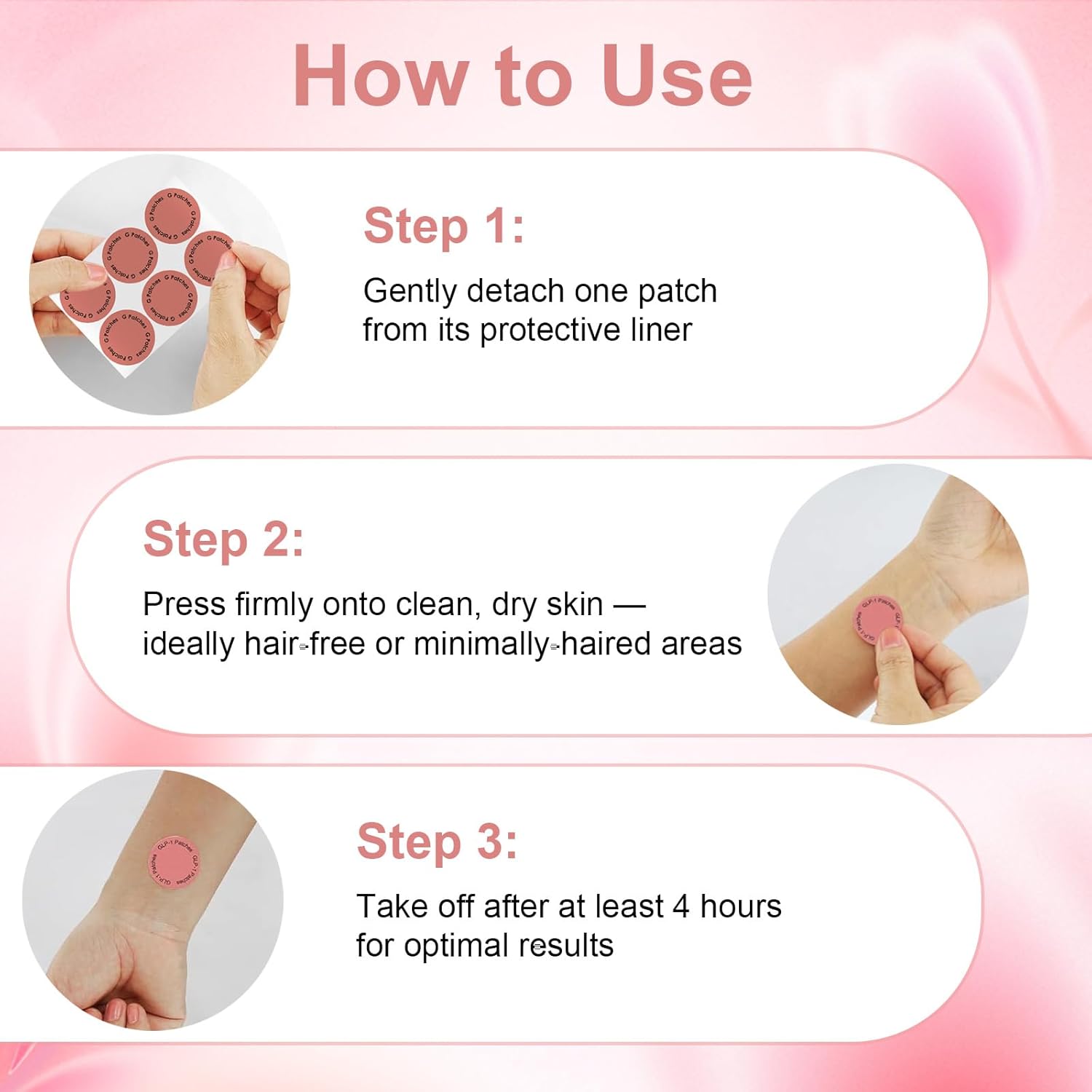 90 Count GLP-1 Activate Weight Loss Patch GLP-1 Patches with Gentle Formula for Women & Men Weight Management Patches with Natural Ingredients - Image 5