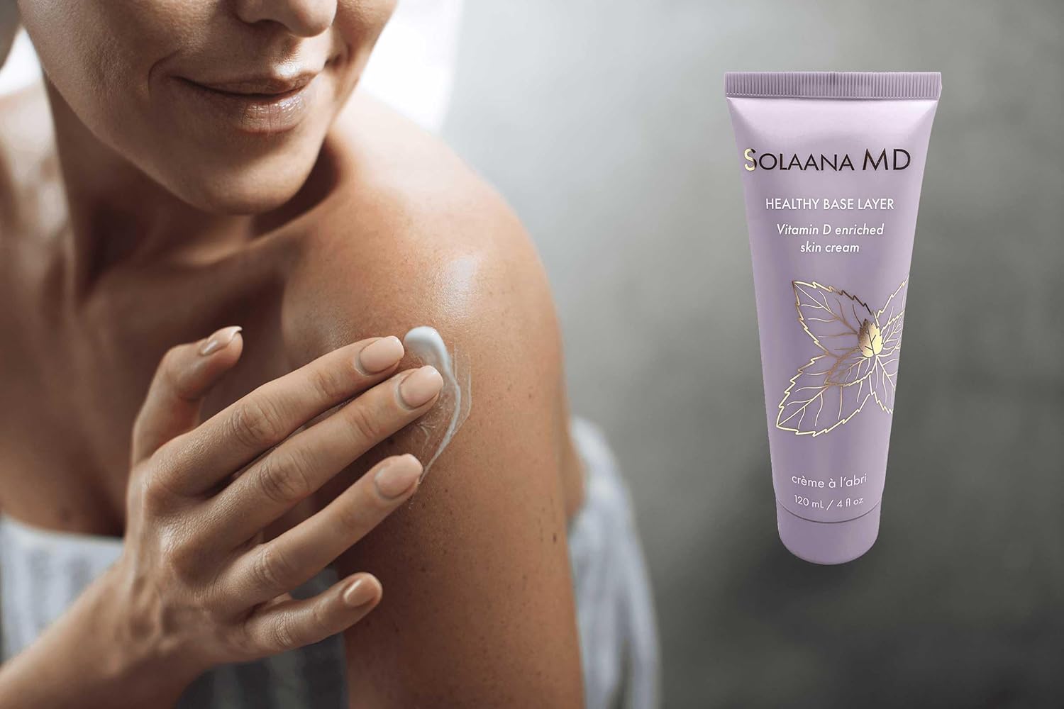 Solaana MD - Vitamin D Cream - Nourishing Face Cream - Formulated To Protect & Hydrate the Skin - Ideal as a Base Layer for Makeup - Non-Greasy Skin Cream (120 mL /4 fl oz)