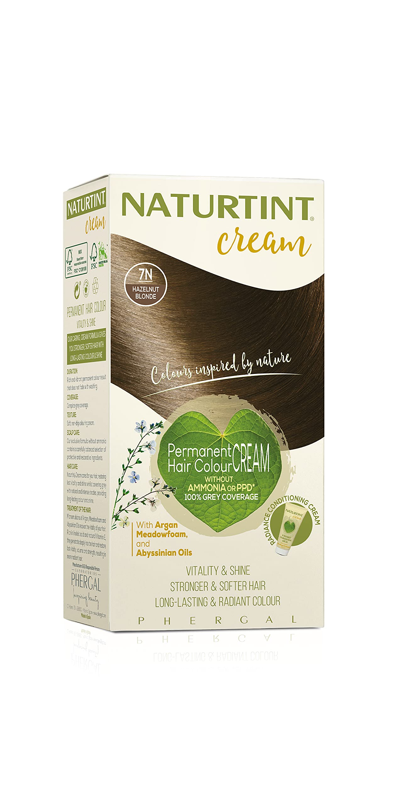 Naturtint Permanent Colour Cream 7N Hazelnut Blonde