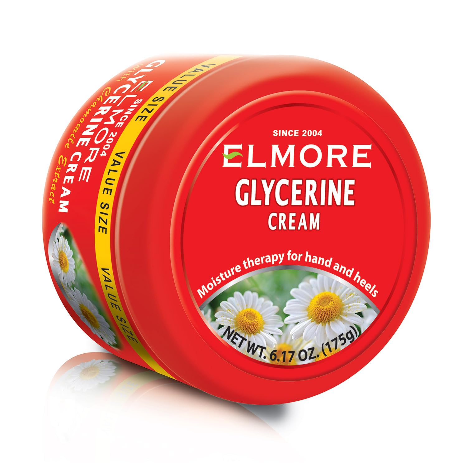 Crema de manos calmante – 42% de glicerina para una hidratación intensa e hidratación | Extracto de manzanilla para calmar, calmar y restaurar la piel seca y agrietada | Absorción rápida y no grasa