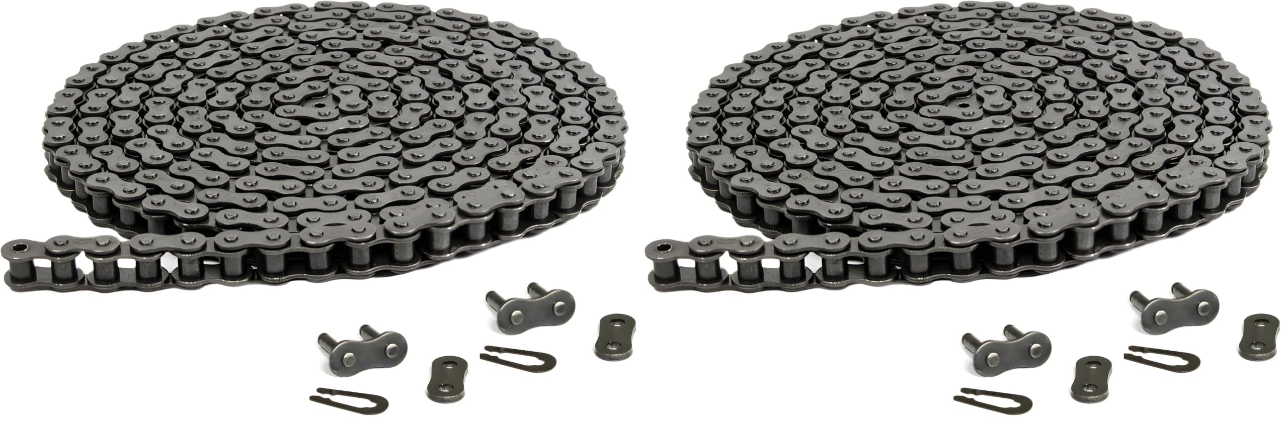 Jeremywell 41 Roller Chain 10 Feet with 2 Connecting Links for Go Karts, Mini Bikes, Scooters, ATV, MTV, Dirt Bike and Other Industrial Machinery — Amazon image 11
