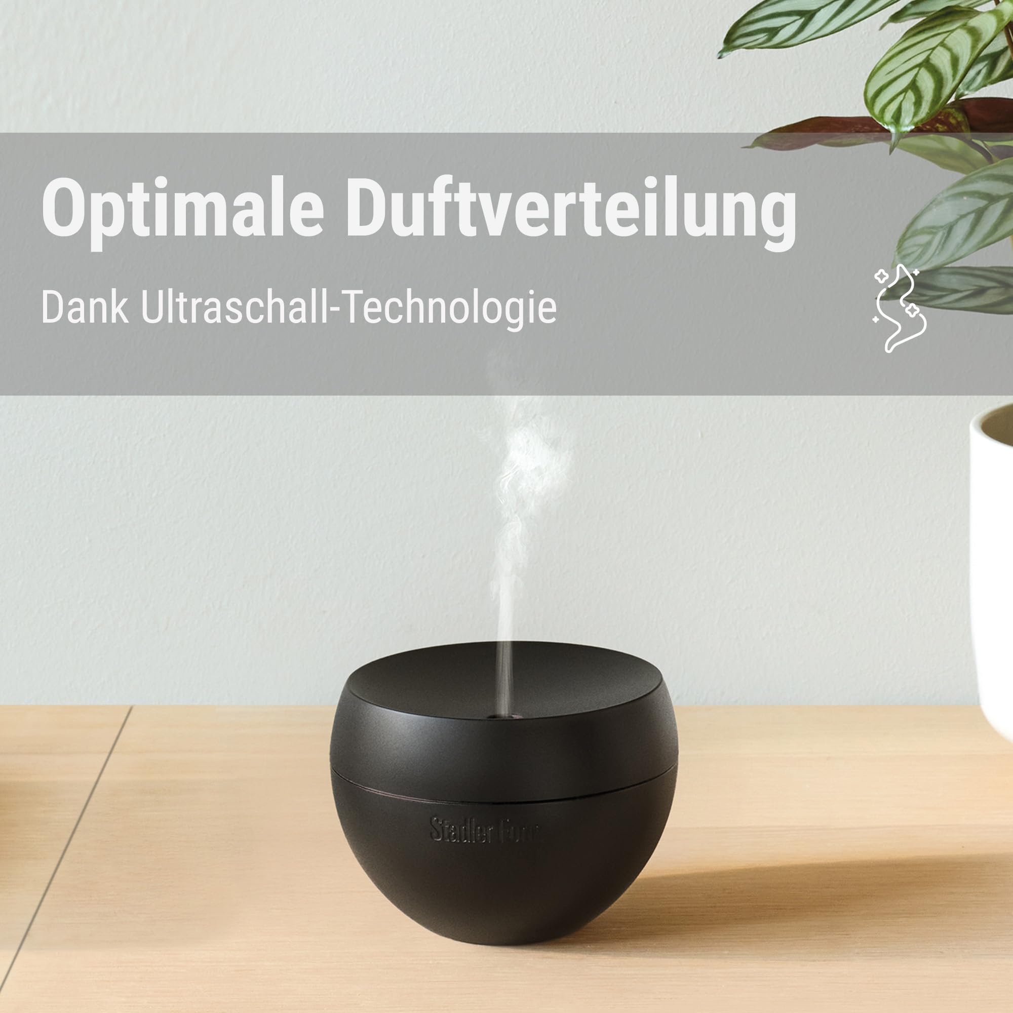 Stadler Form Aroma Diffuser Jasmine Mobile, kabellos, für ätherische Öle
