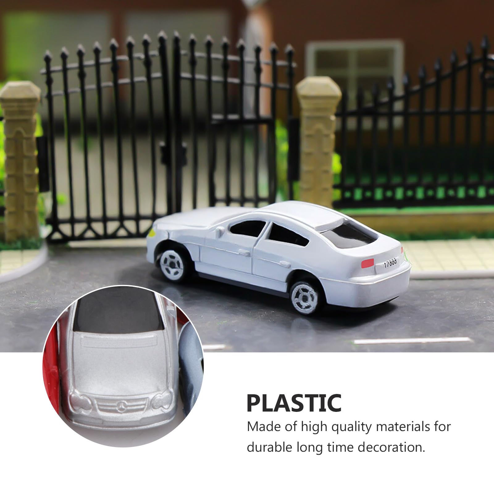 Plástico Mini Coches Modelo 1: 75, 50 Piezas para Niños