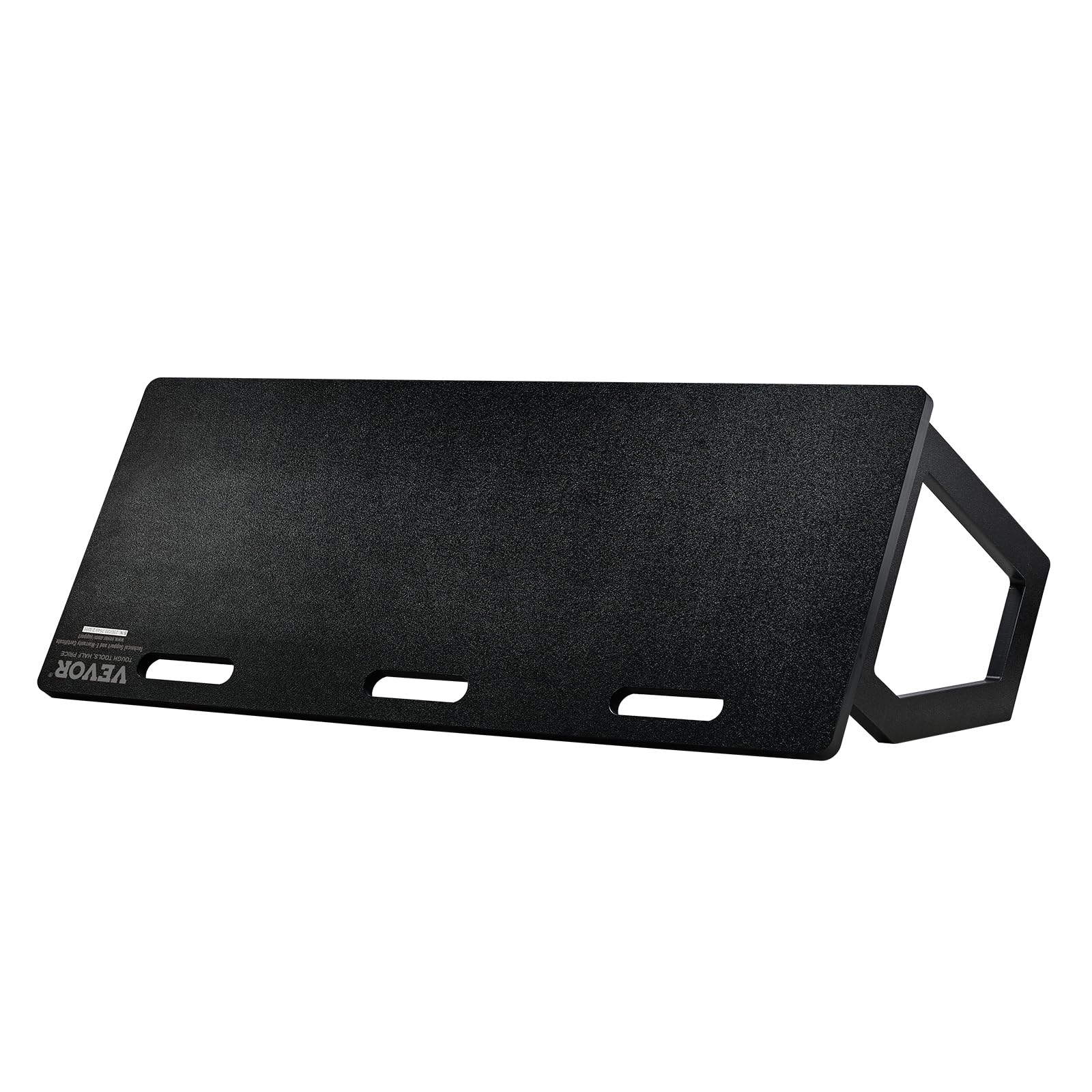 VEVOR Deska do gry w piłkę nożną, przenośna ściana piłkarska 117 x 45 cm, z 2 kątami, składana deska do odbicia HDPE, sprzęt treningowy do piłki nożnej dla dzieci i dorosłych, trening podawania i