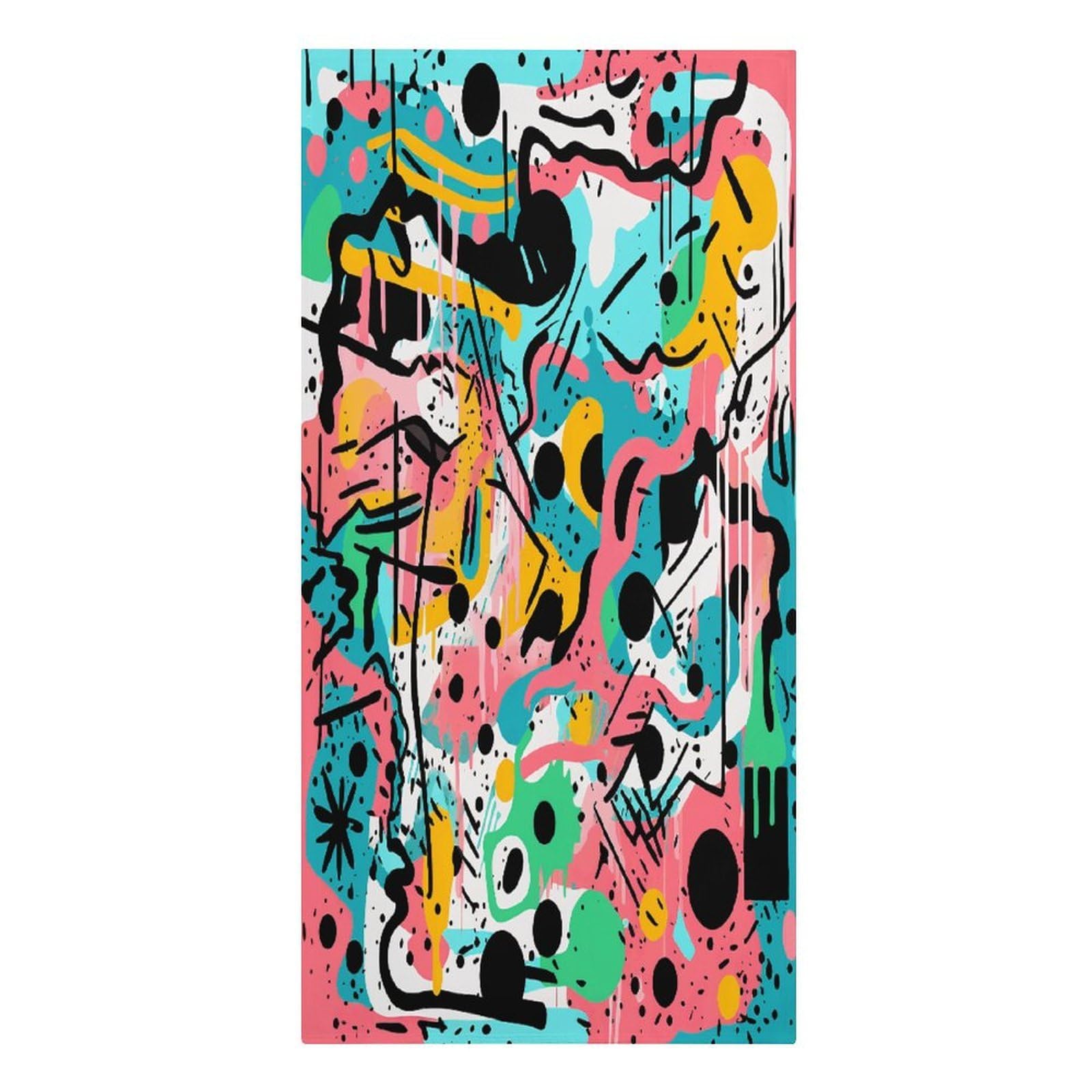 Fekiloot Men's Style Jungle Punk Large Beach Towel, Travel Towel For Adults Wo, Pool Towels For Beach, Camping, Swim Pool, Gym, Sports& Yoga 61.4"X30.3"
