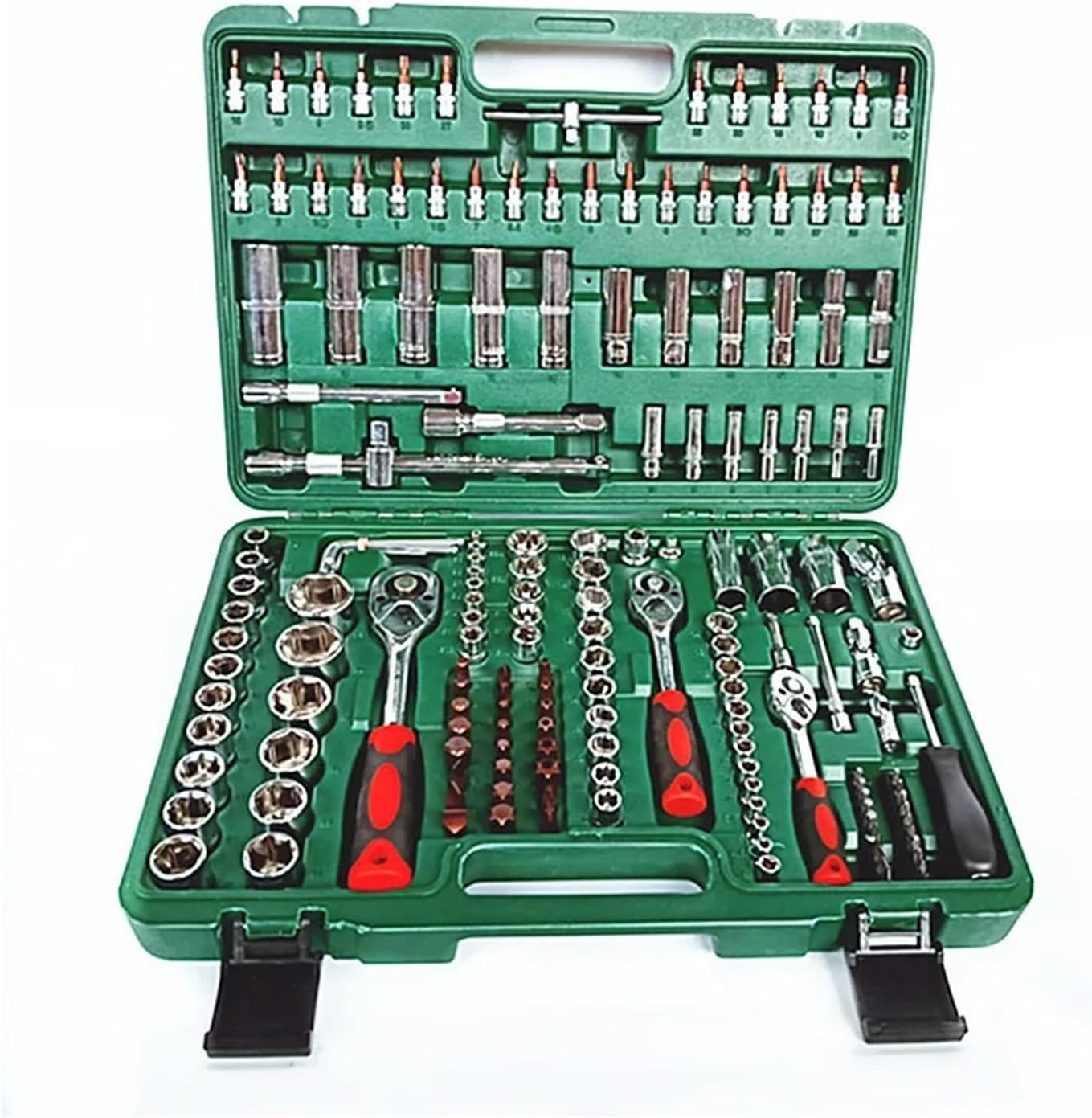 Compatible with Supplying Machine Repair Auto Sleeve Wrench Set 172-piece Combination Toolbox Hand Tool Car