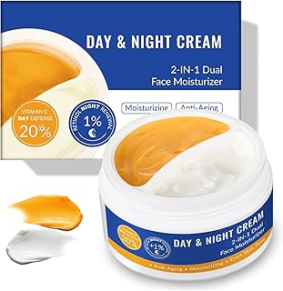 Crema de retinol con vitamina C, hidratante f...