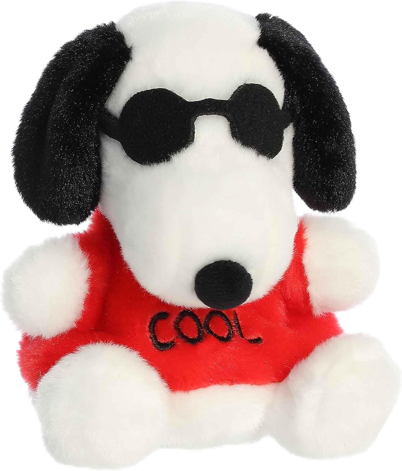 Aurora Peanuts 3 Piece Palm Pal Plush Bundle, Joe Cool, Flying Ace, and Charlie Brown 5 Inches