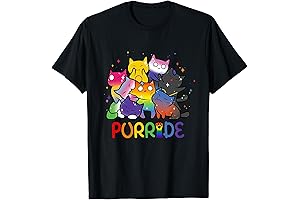 Purride Cat Pride Ally LGBT Rainbow Animal Lovers Women Kids T-Shirt