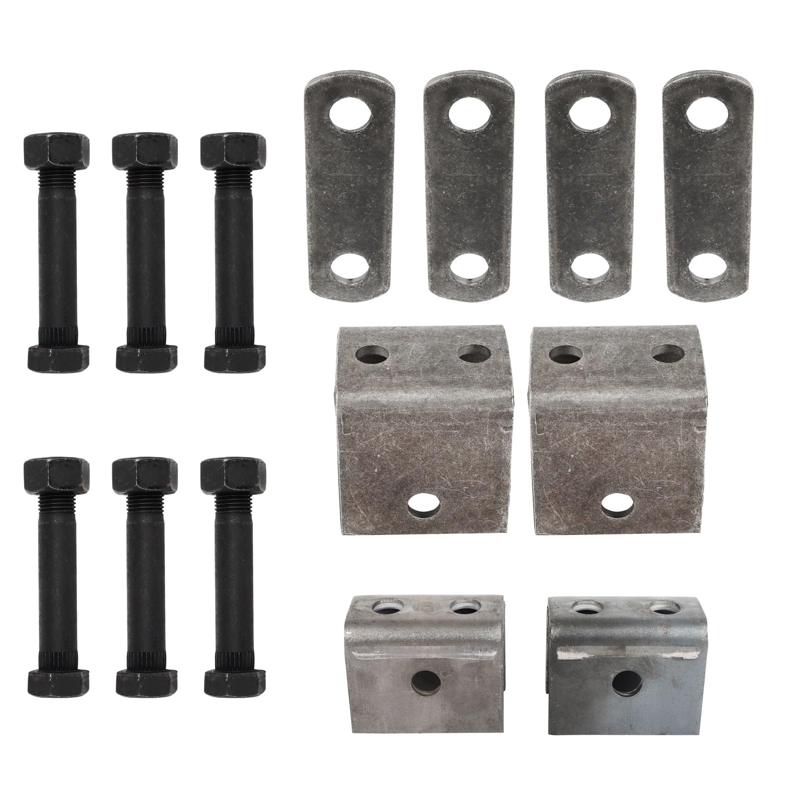 AINTIER Trailer Axle Hanger Kit 2000-7000lbs Trailers Axles Suspension Axle Trailer Hanger Bolt Kit for Vehicles Trailers Double Eye Trailer Leaf Spring