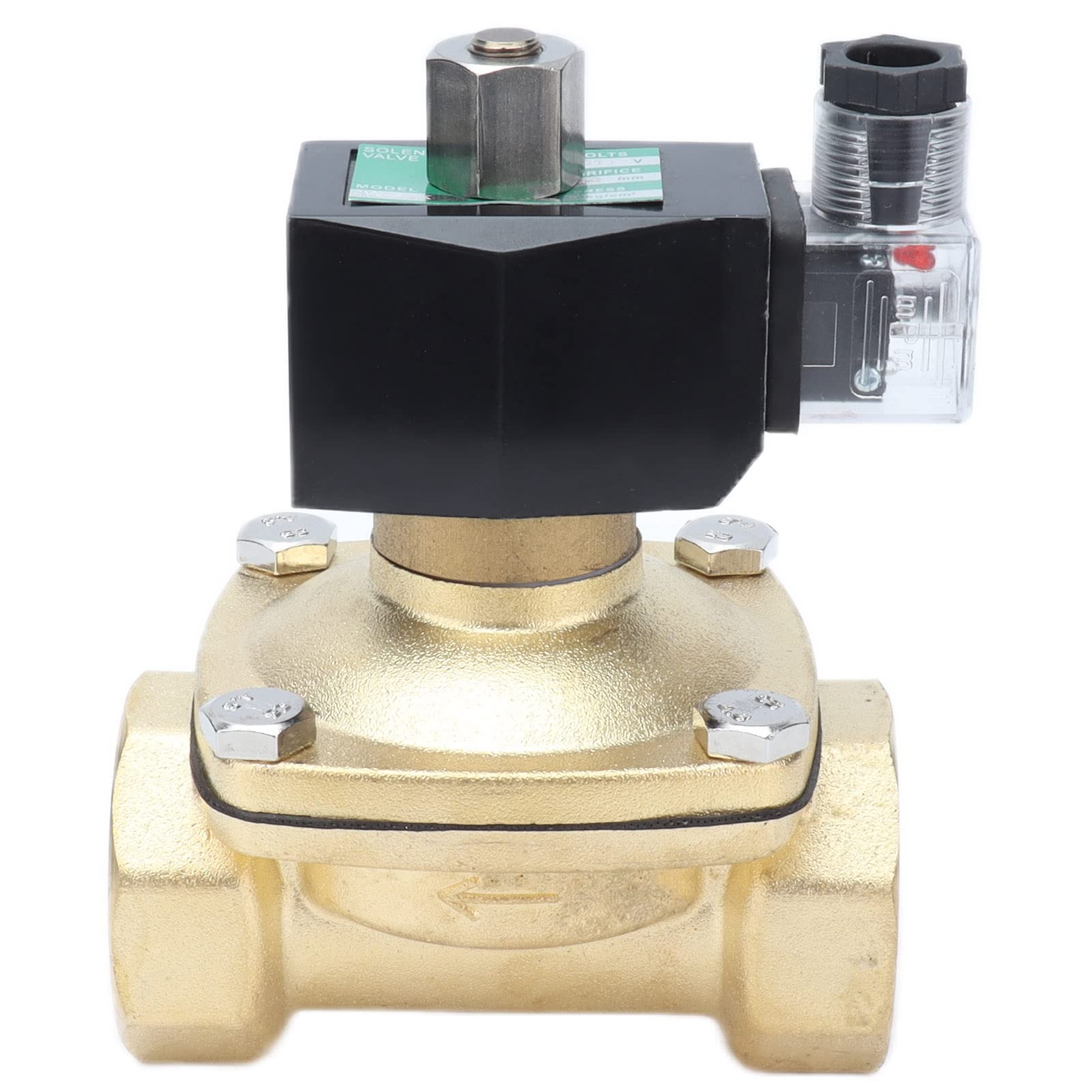 ZAWÓR SOLENOIDNY MOSIĄŻOWY ZWYKŁADNIE OTWARTY ZAWÓR ELEKTRYCZNY SOLENOID DO URZĄDZENIA AUTOMATYZACJI MECHANICZNEJ (CA 220 V.)