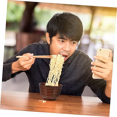 Miniatura 6 de GLEAVI Tazón de madera de flor de cerezo Tazón de pasta Tazón de arroz de madera Tazones de ensalada de madera Tazón de ensalada de pasta Tazón de