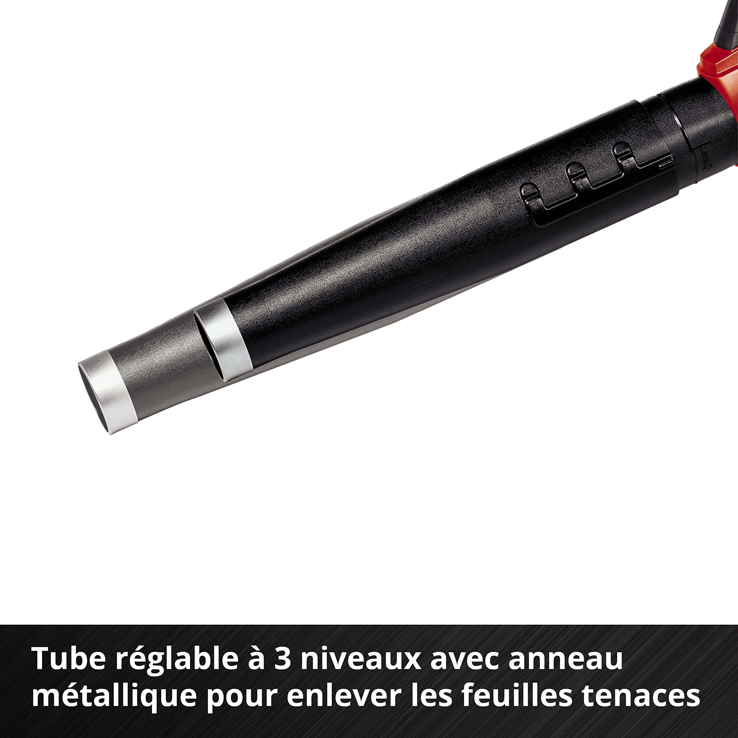 Einhell Spazzafoglie a Batteria Ge-Lb 36/210 Li E-Solo Power X-Change (Ioni di Litio, 18 V, 816 M³/H Potenza di Soffiatura, 3 Livelli + Tubo Estraibile, Senza Batteria e Caricabatteria)