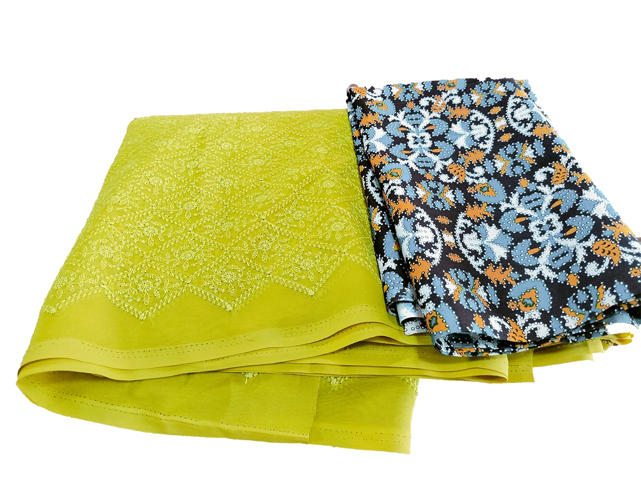 LOTUZ BOTIQUE FASHIONS PURE GEORGETTE SAREE (MUSTERD YELLOW)