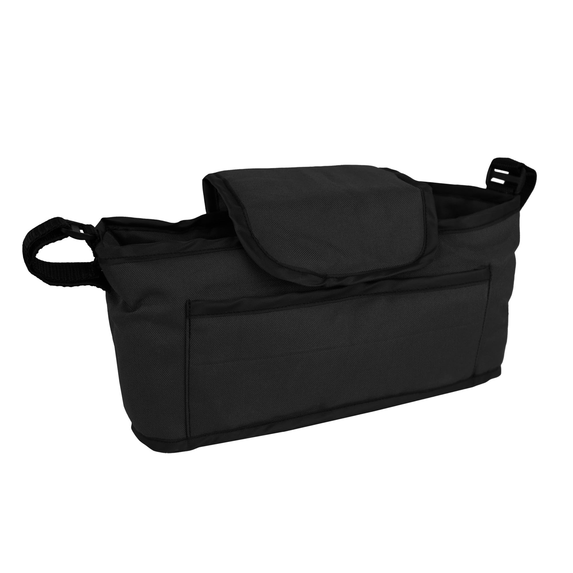 Pet Stroller Caddy Organiser Black Pushchair Pram Travel