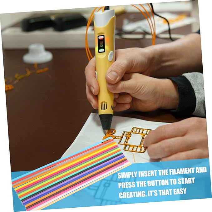 Lápiz 3D Filamento Recambios 32 Colores PVC Bajo Temp miniatura 5