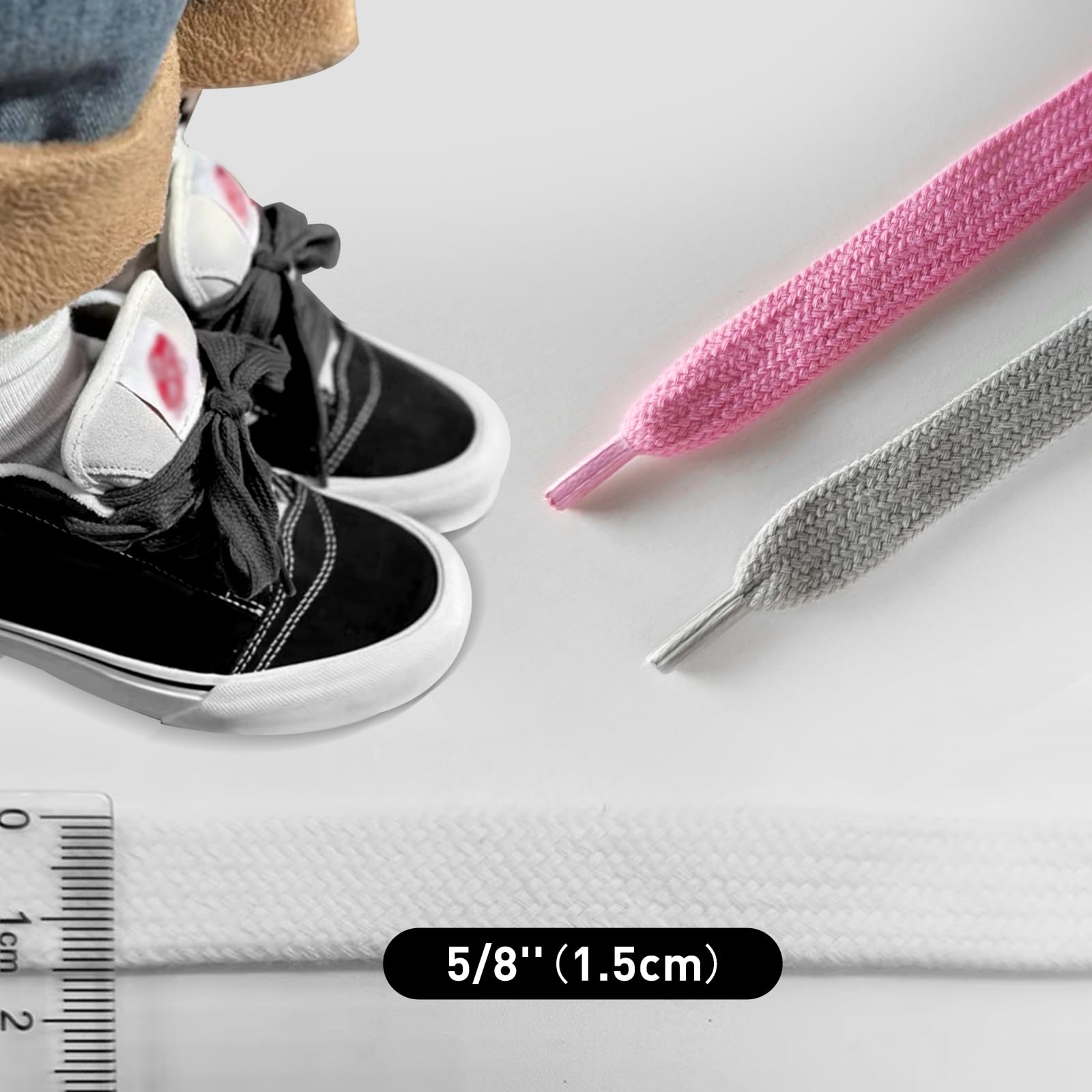 靴 es ACCEL OG fat lace custom sk8 US 9.5 Amazon.com: NDTEZUGT Fat Athletic Shoelaces for Skool Classic