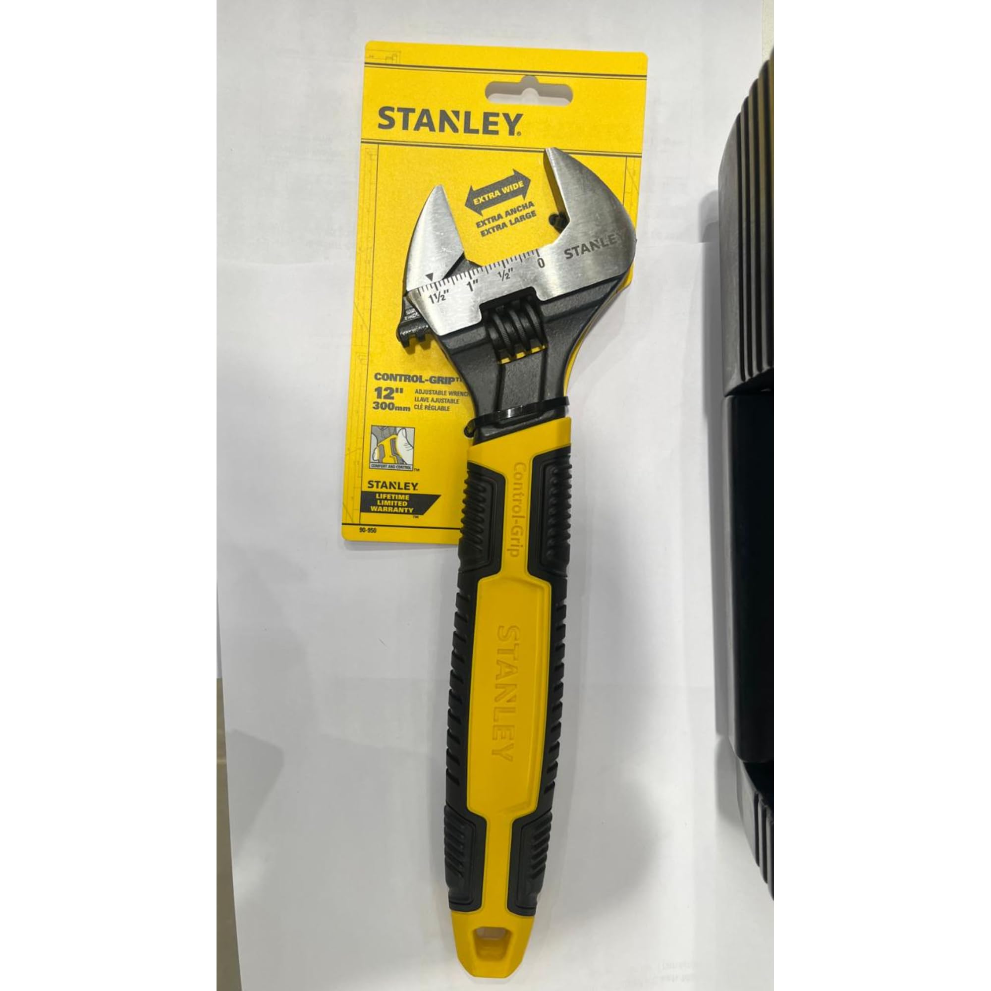STANLEY MAXSTEEL Adjustable Wrench - 12" -23