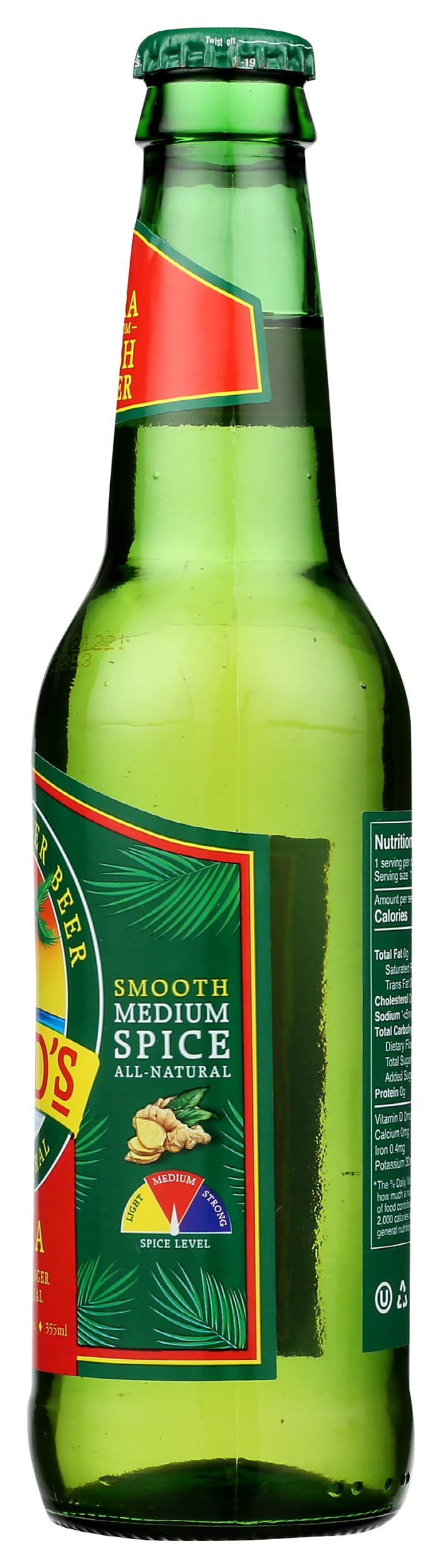 Reed's, Extra Ginger Brew, 12 fl oz