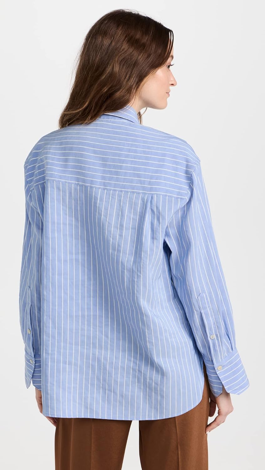 Vince Women's Oversized Stripe Shirt - Image 3